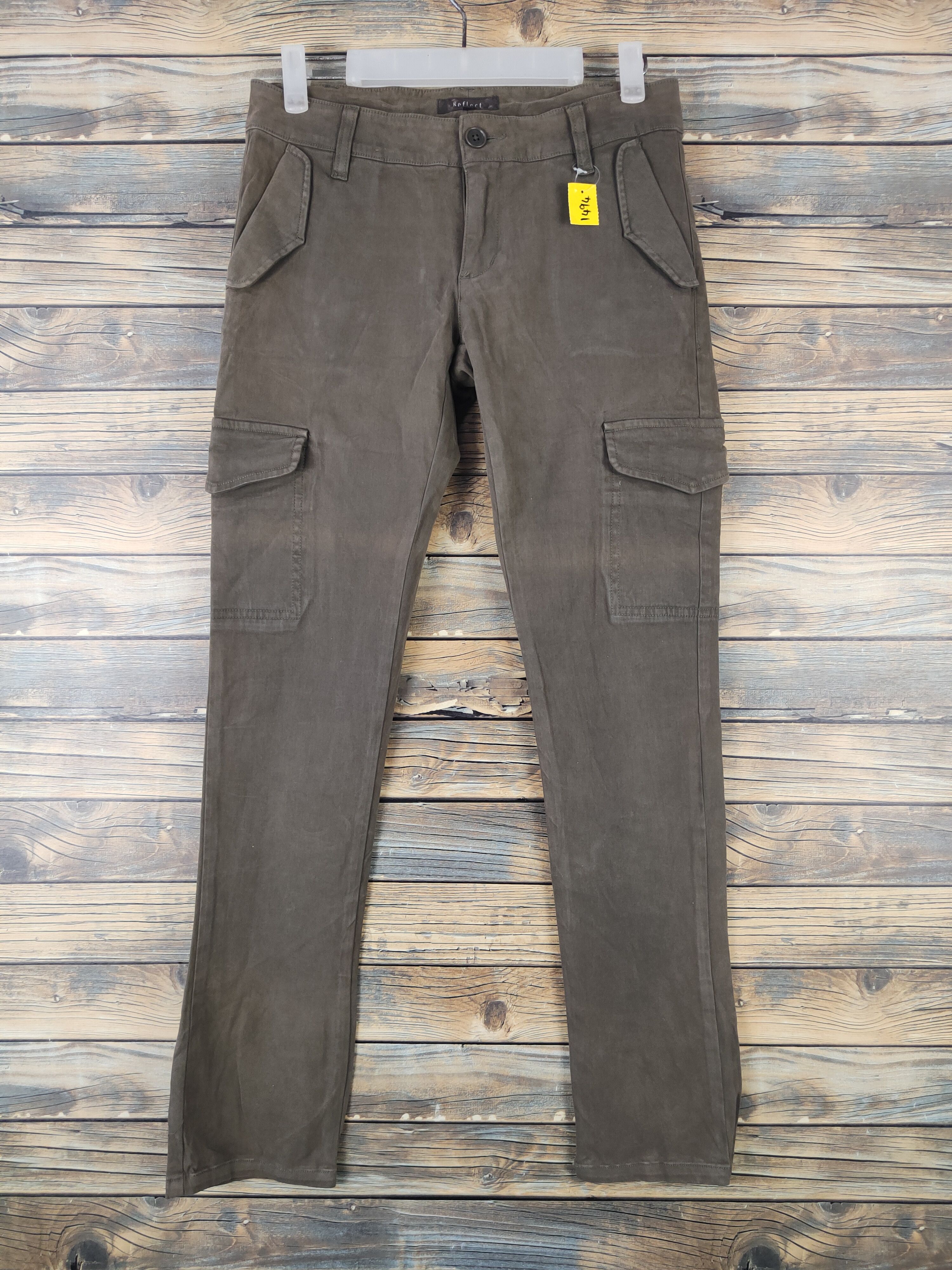 DL Brown Multipocket Tactical Cargo Pants #1494