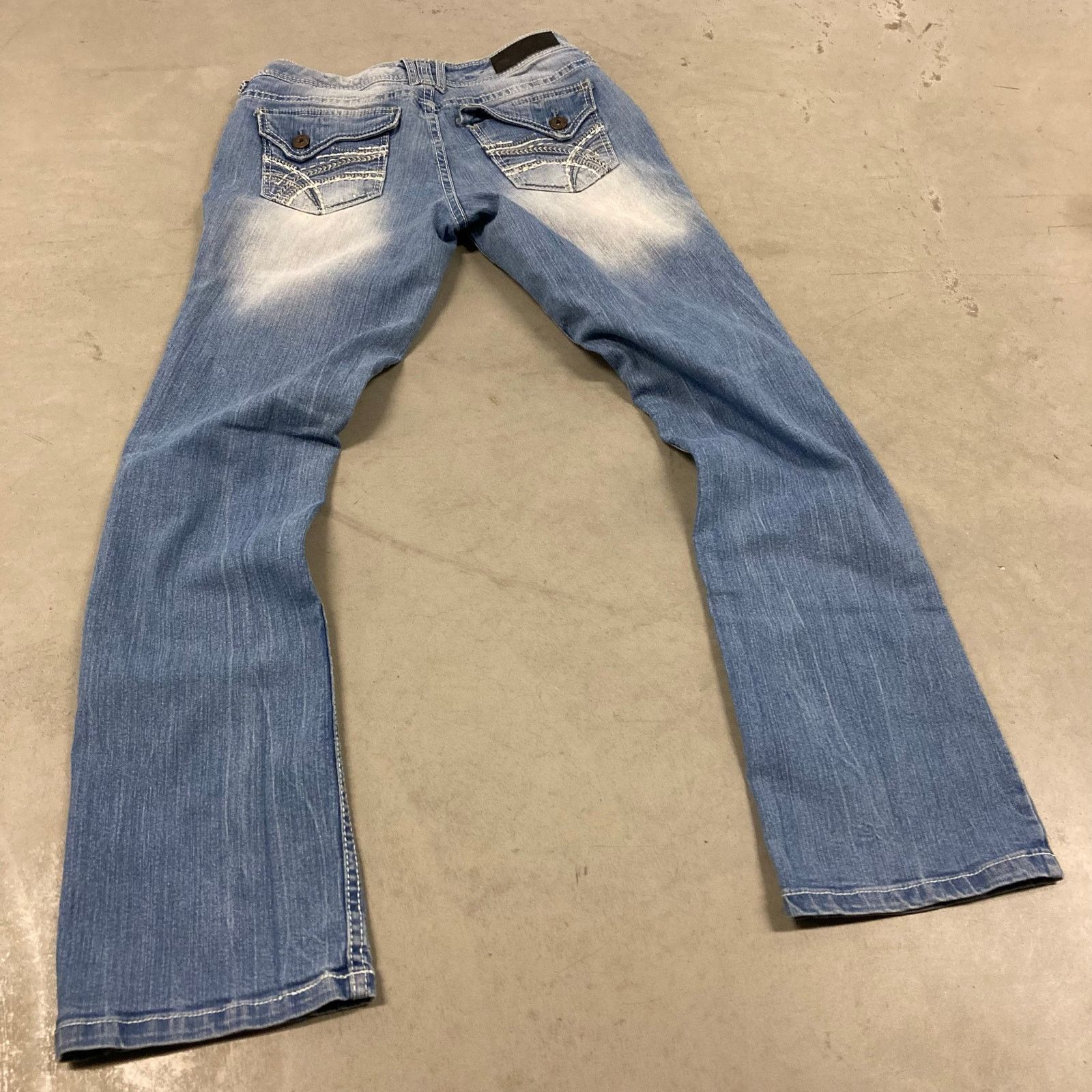 Vintage × rue21 Y2K rue 21 low rise bootcut Jeans 30x30 Size US 30 / EU 46 - 2 Thumbnail