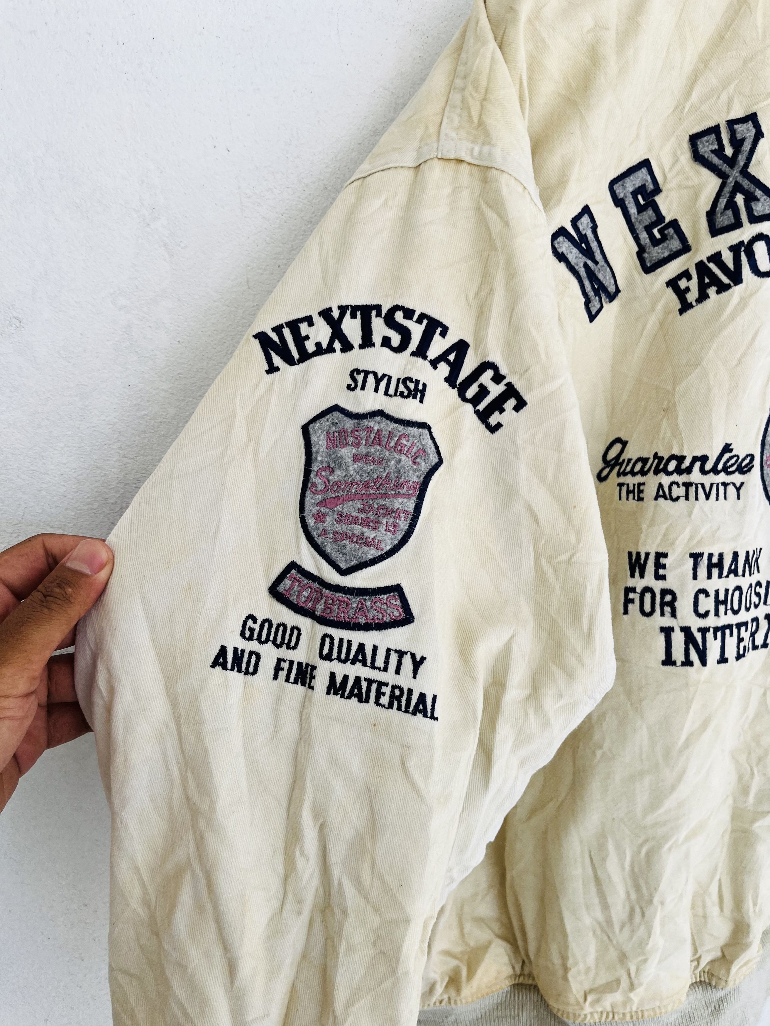 Japanese Brand × Vintage Vintage Next Stage Hip Hop Streetwear Fashion Style Size US L / EU 52-54 / 3 - 5 Thumbnail