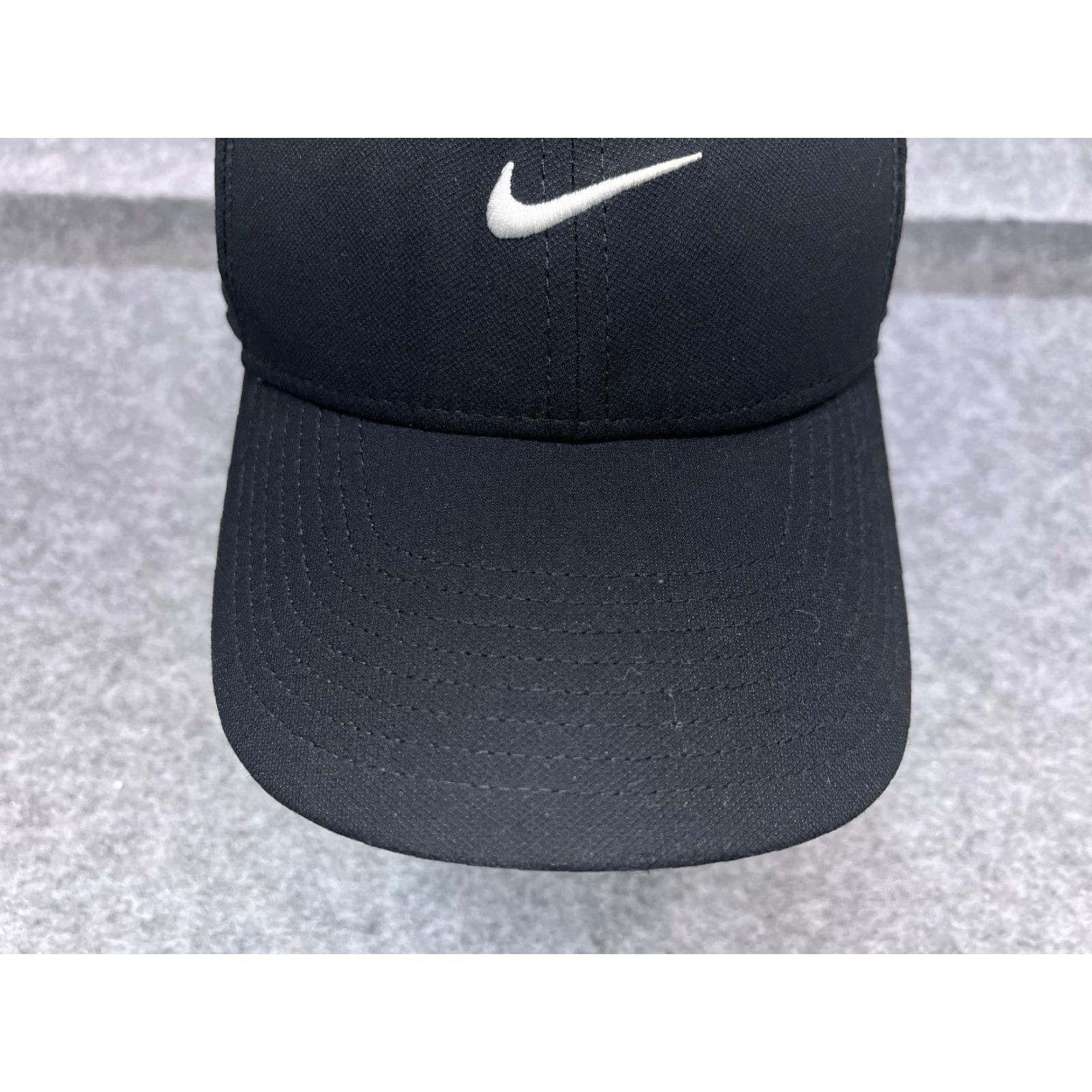 Nike Nike Hat Cap Snap Back Adult XL Blue 100% Polyester Dri-Fit Club Cap Mens Snapback Outdoor Sports Adjustable Lightweight Twill Solid Vintage: No Size ONE SIZE - 3 Thumbnail