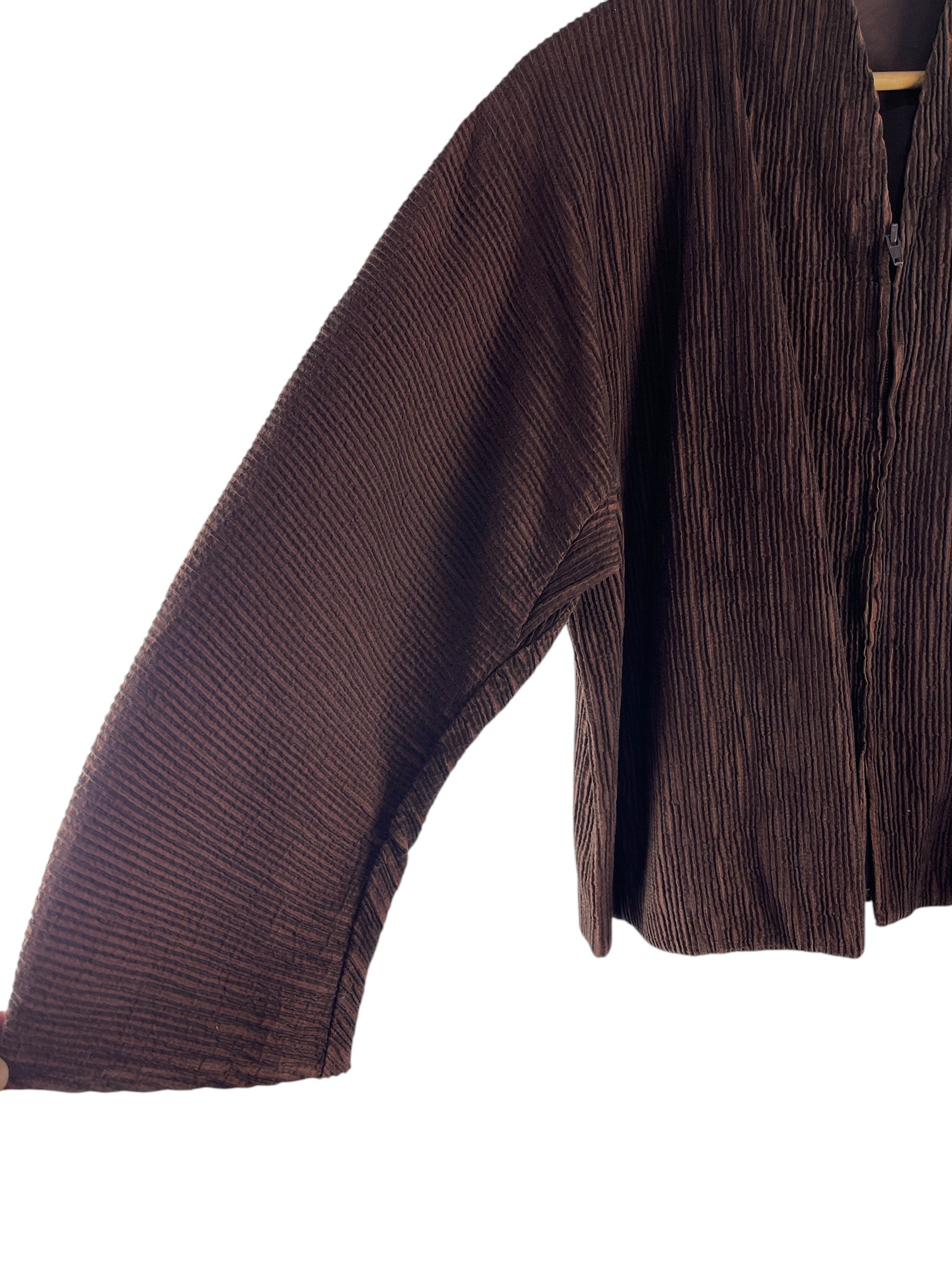 Issey Miyake Vintage Issey Miyake Permanente Pleated Jacket Size M / US 6-8 / IT 42-44 - 9 Thumbnail