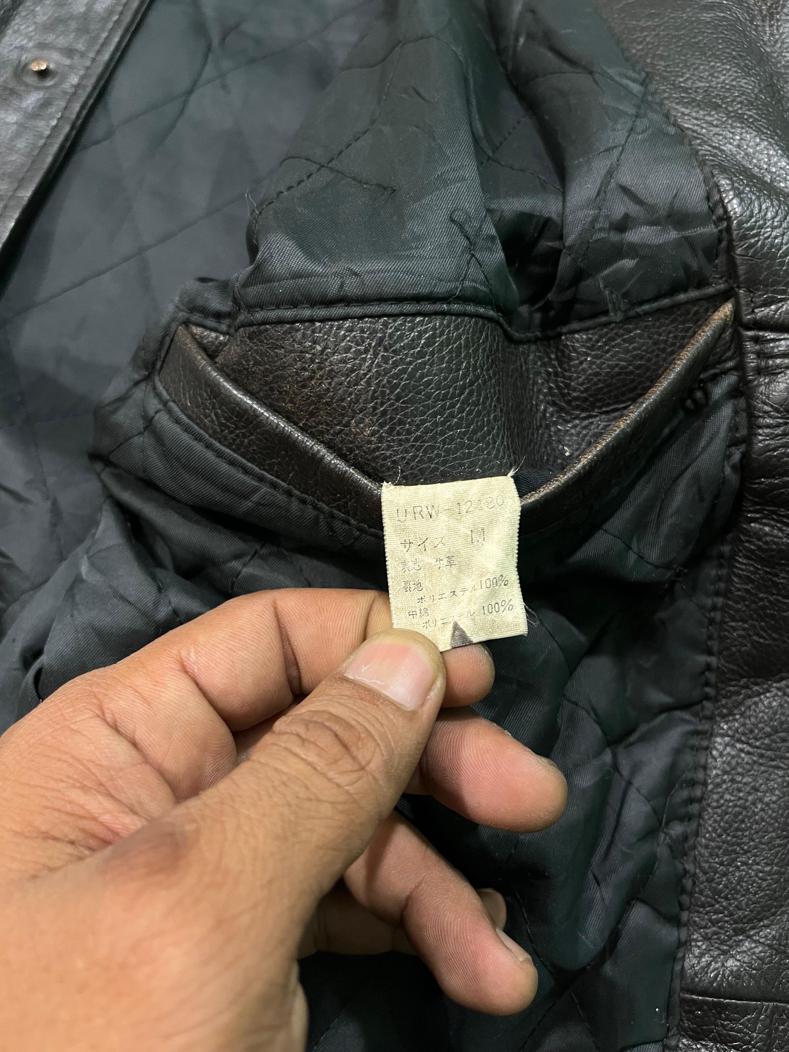 Leather Vintage University Shop Coaching Staff Champion Jacket Size US M / EU 48-50 / 2 - 8 Thumbnail