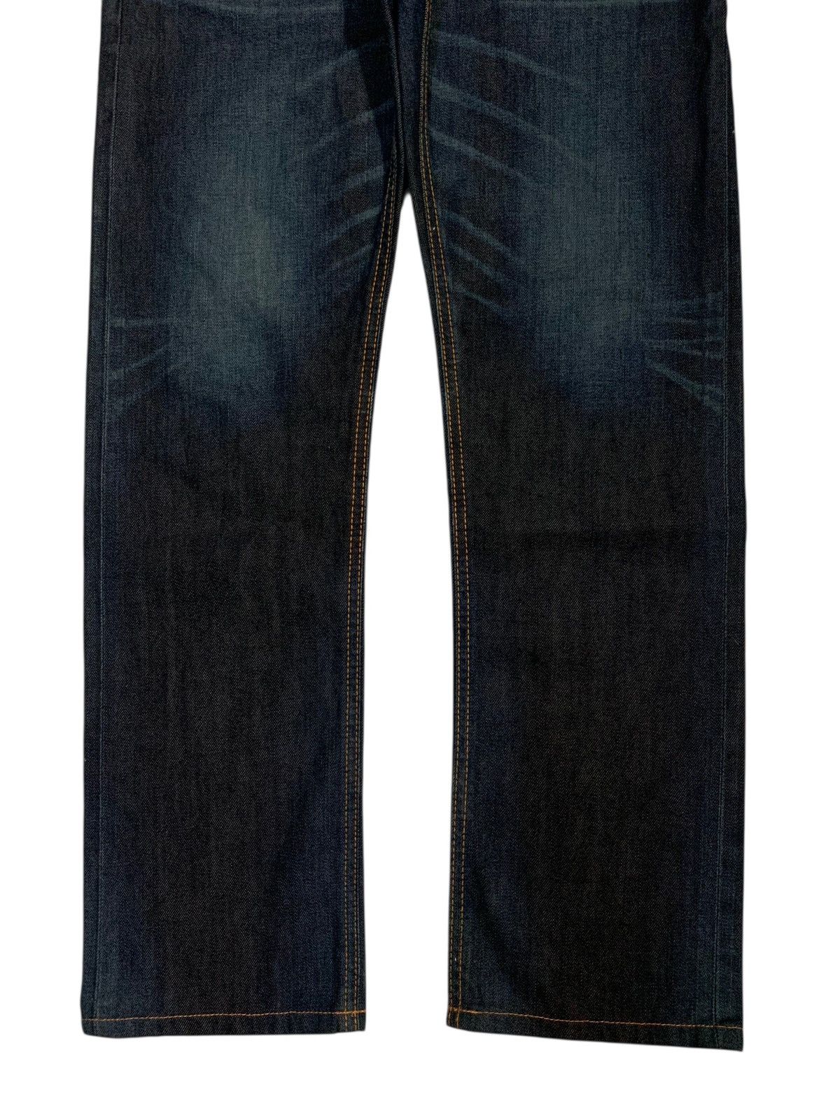 Edwin × If Six Was Nine × Kapital EDWIN SEN SELVEDGE BUCKLE BACK JAPANESE DISTRESSED DENIM Size US 31 - 7 Thumbnail