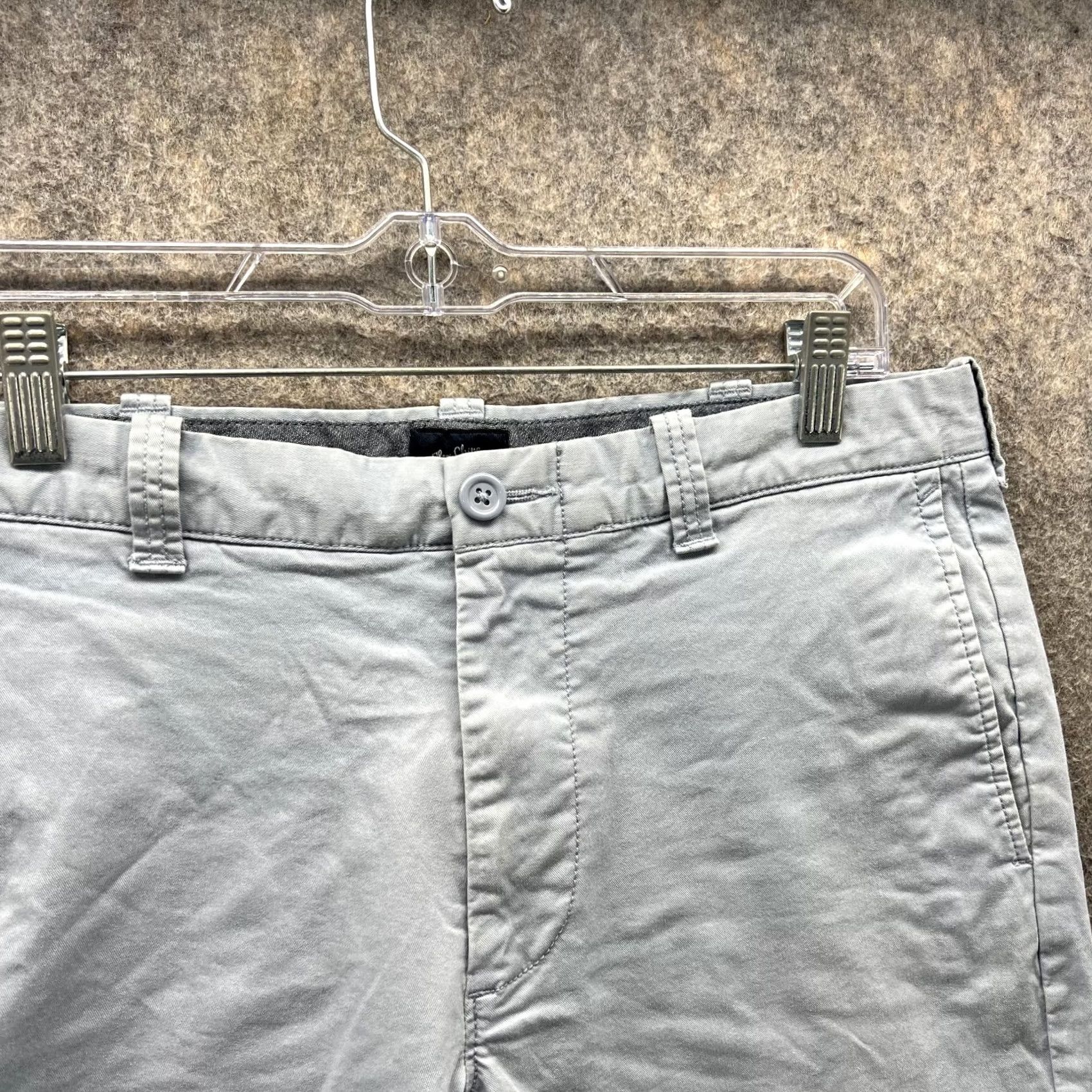 J.Crew J.CREW Shorts Men 32 Flat Front Cotton Chino Casual Blue Nylon? Size US 32 / EU 48 - 4 Thumbnail