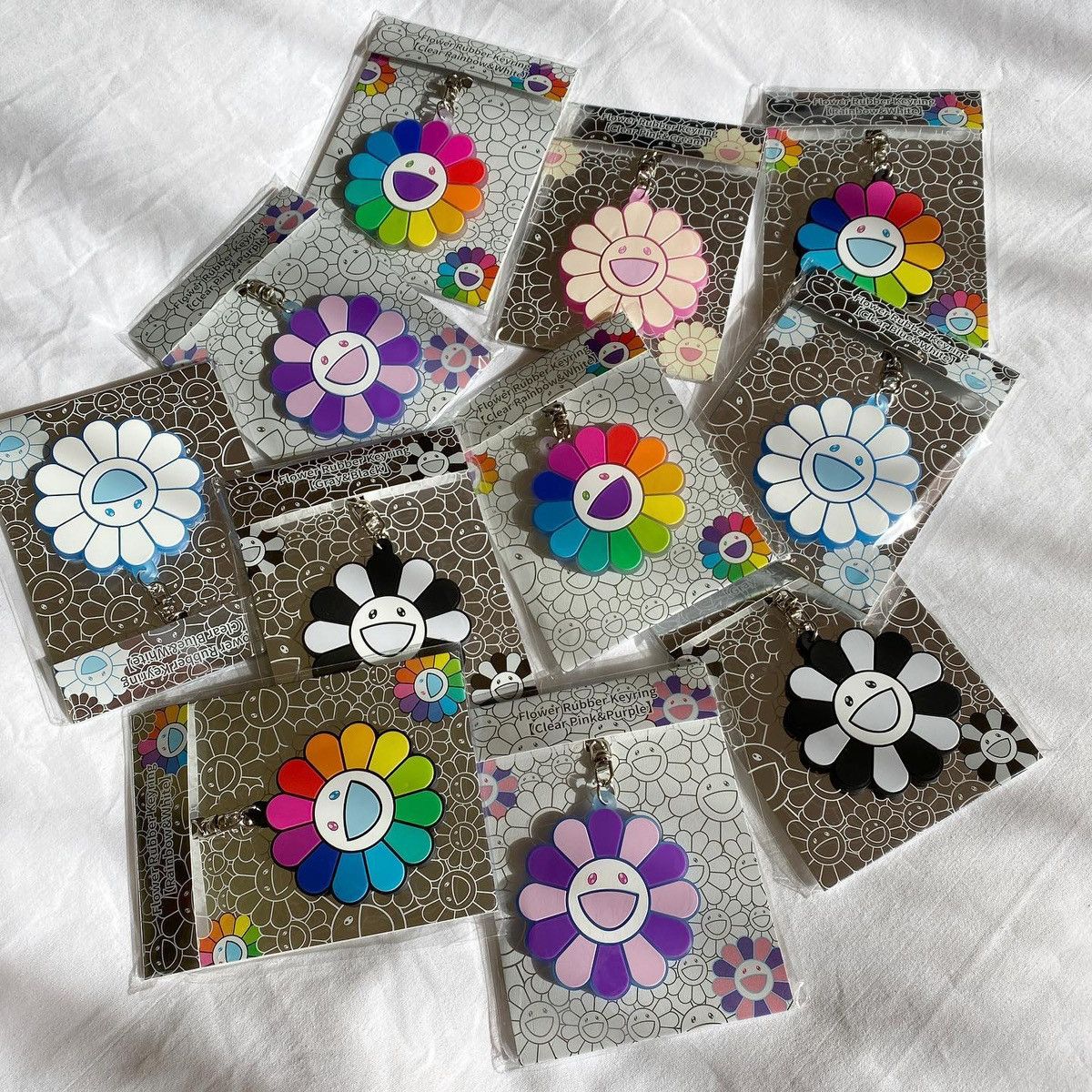 Takashi Murakami Takashi Murakami Rainbow flower keyring Size ONE SIZE - 3 Thumbnail