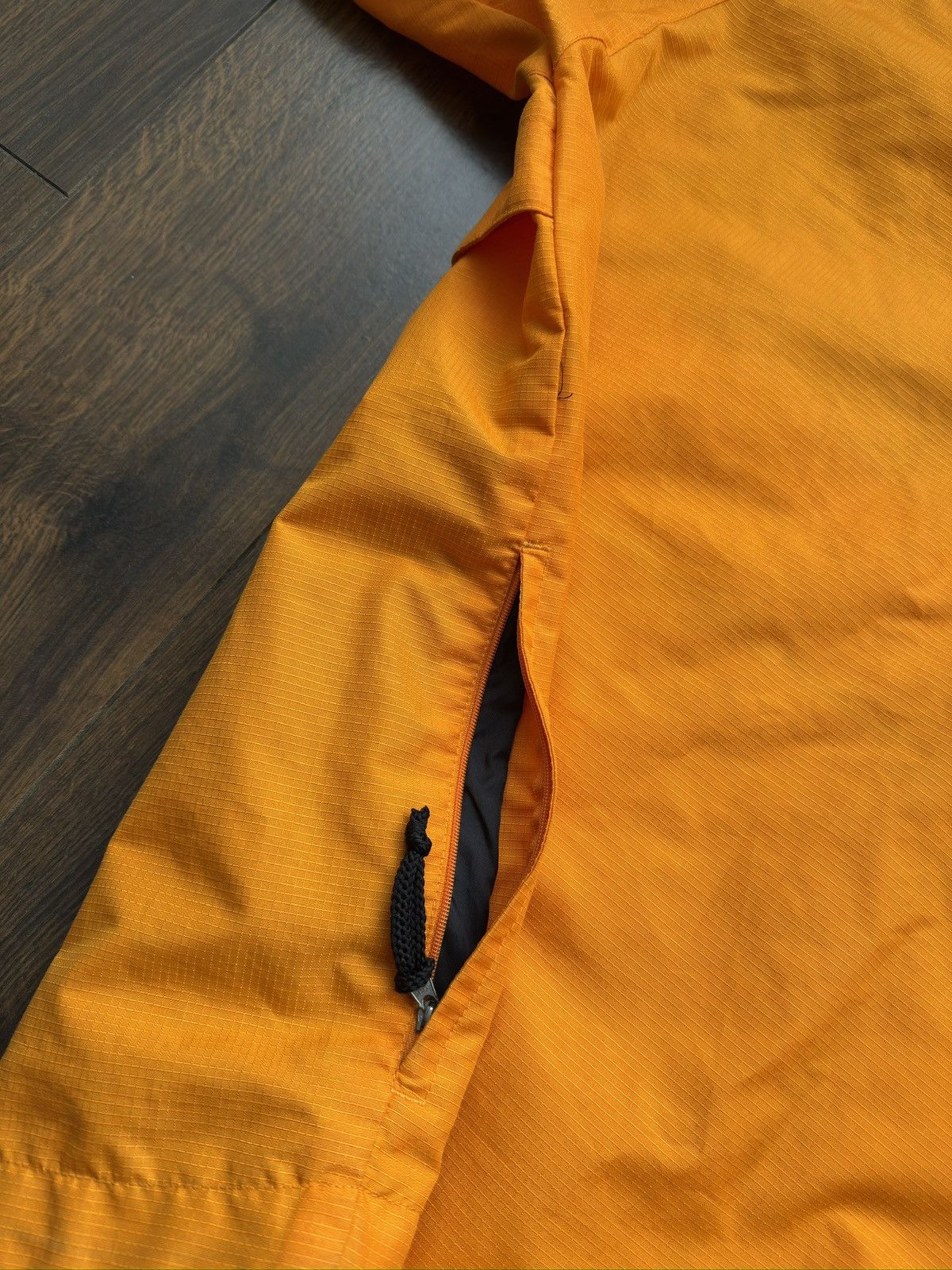 Nike VTG Nike Half Zip Pullover Hooded Windbreaker Orange Jacket Size US XL / EU 56 / 4 - 4 Thumbnail