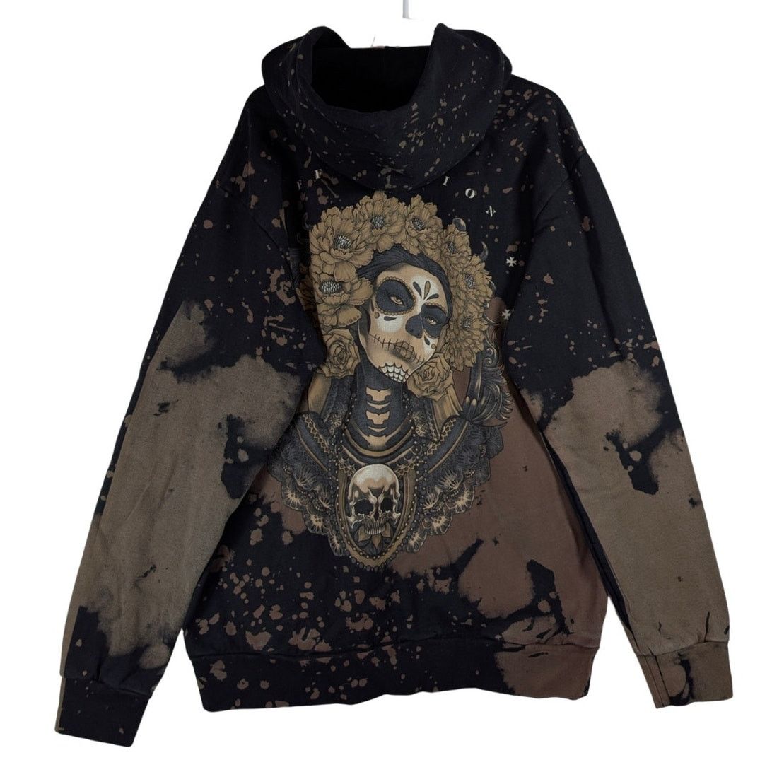 Affliction Affliction Black Label Series La Catrina Hoodie Mens XL Size US XL / EU 56 / 4 - 4 Thumbnail
