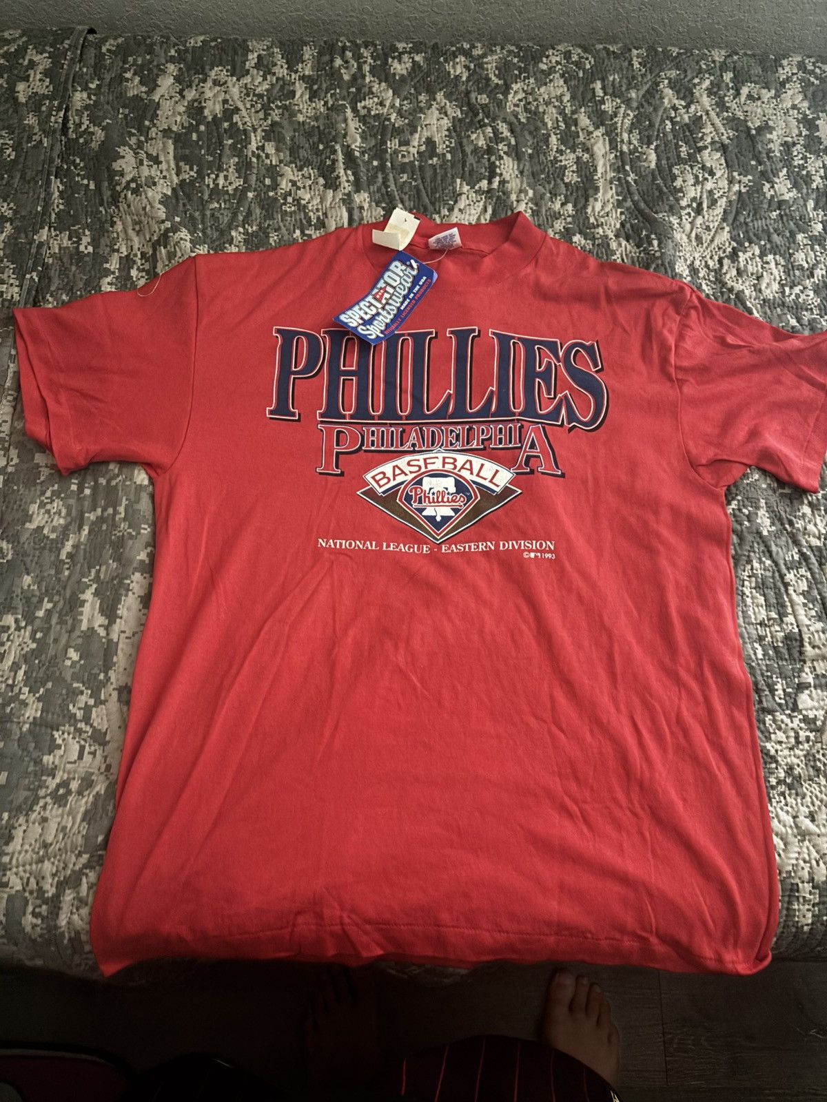 MLB × Trench USA Phillies 1993 trench tag brand new with tag Size US L / EU 52-54 / 3 - 1 Thumbnail