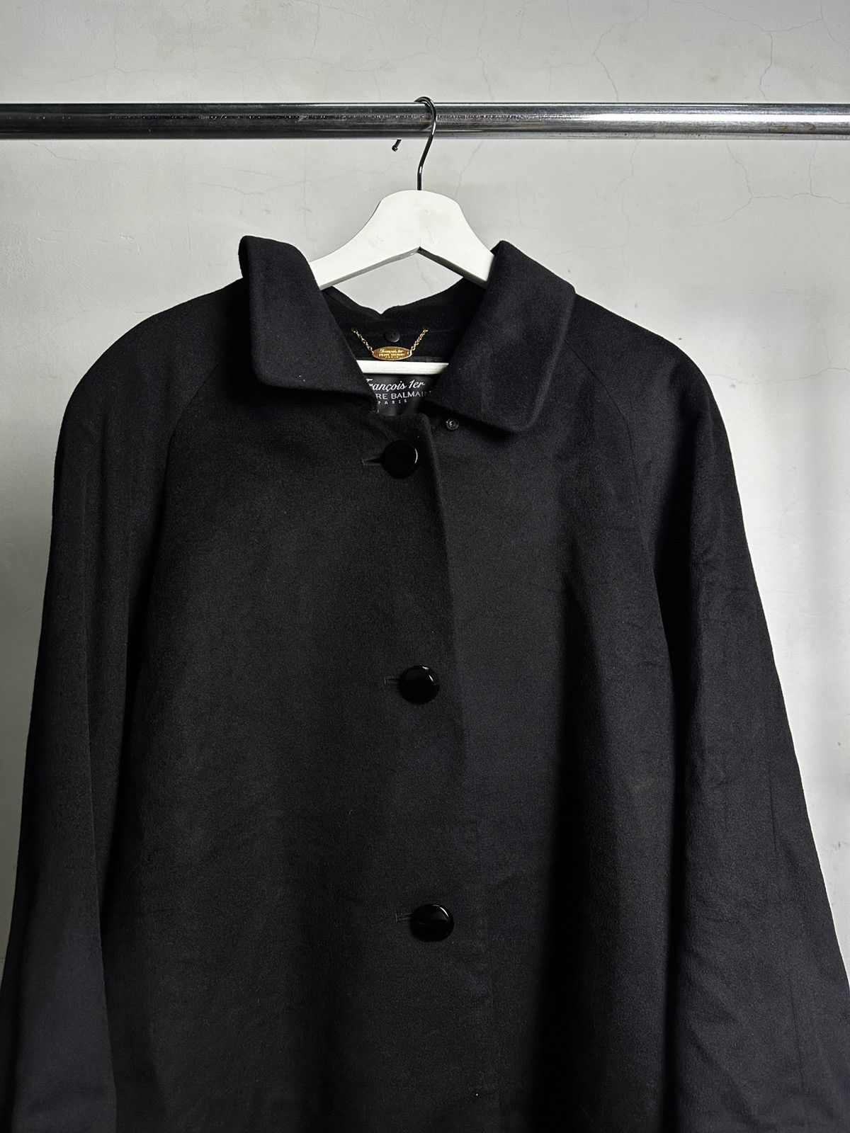 Pierre Balmain Piere Balmain Wool Oversized Coat Size US XL / EU 56 / 4 - 2 Thumbnail
