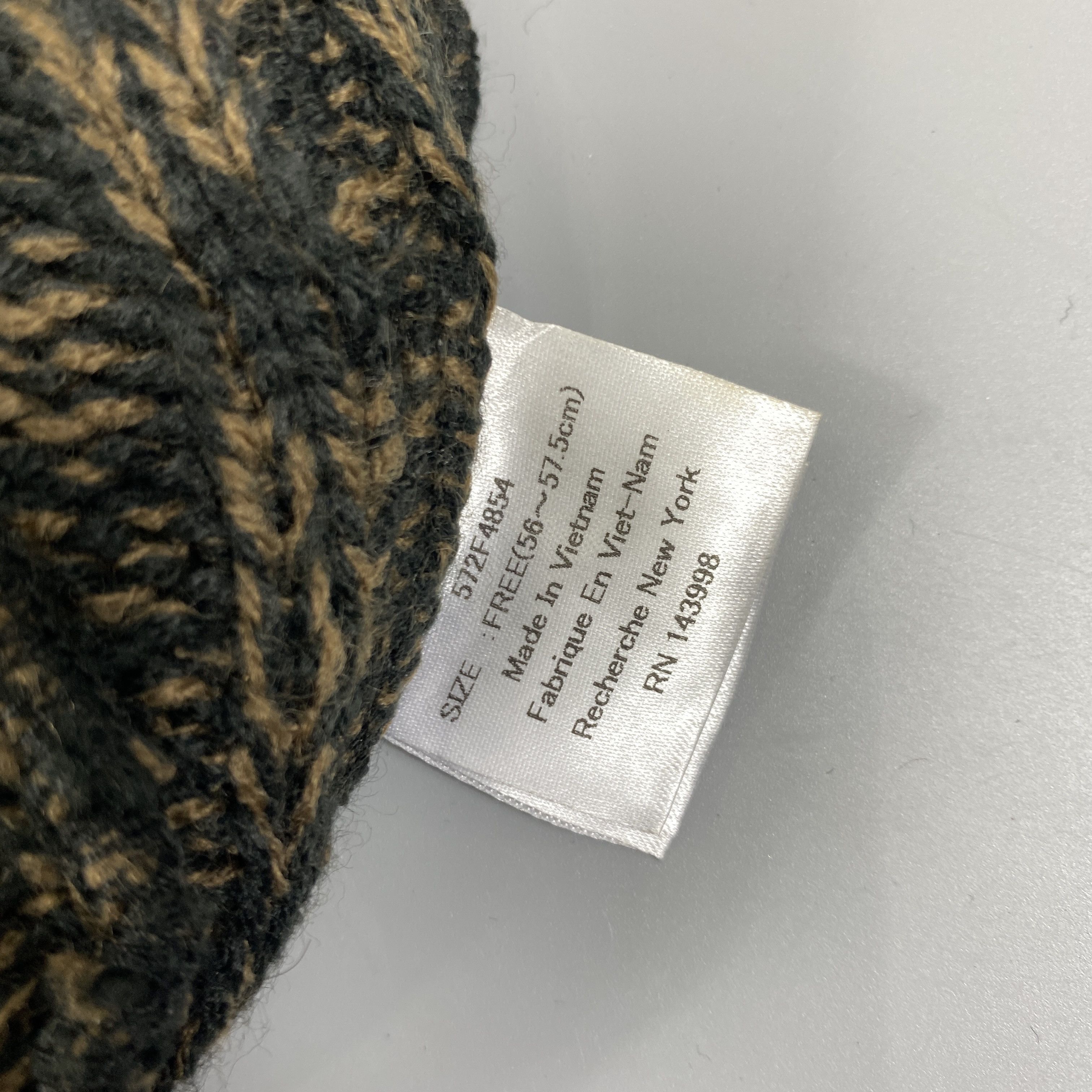 Japanese Brand Vintage Knitted Beanie Hats -BN1174 Size ONE SIZE - 8 Thumbnail