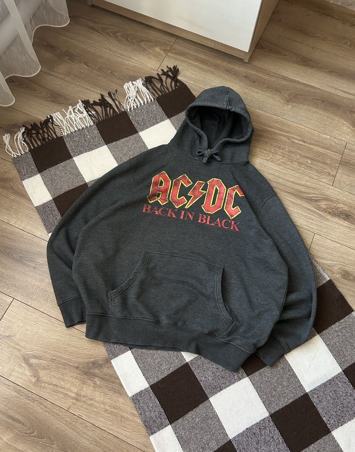 AC/DC × Vintage Vintage Ac/Dc back in black 2014 tour hoodies mens Size US XL / EU 56 / 4 - 2 Thumbnail