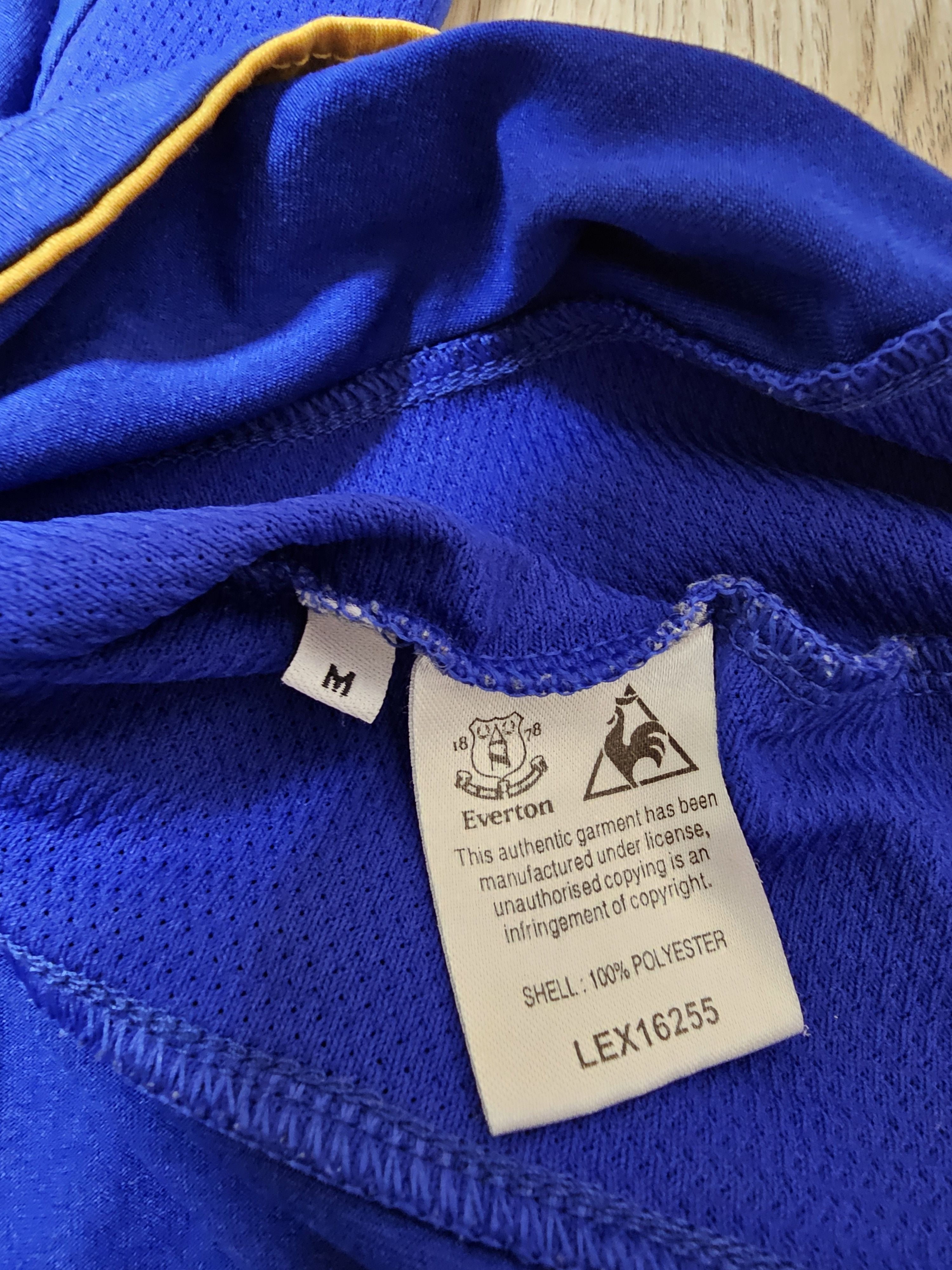 Vintage EVERTON 2011 2012 HOME FERGUSON FOOTBALL SHIRT SOCCER JERSEY Size US M / EU 48-50 / 2 - 7 Thumbnail