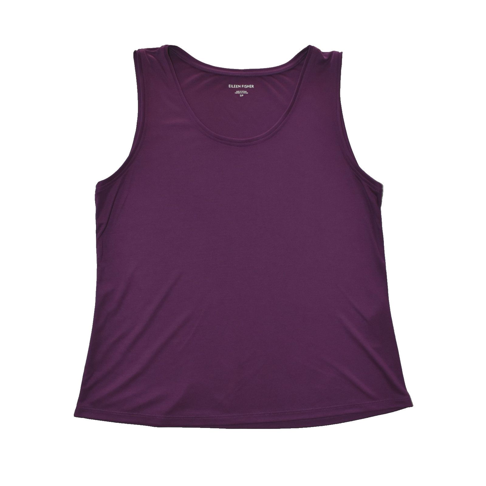 Eileen Fisher NWOT EILEEN FISHER Tencel Scoop Neck Tank Top Size S Size S / US 4 / IT 40 - 2 Thumbnail
