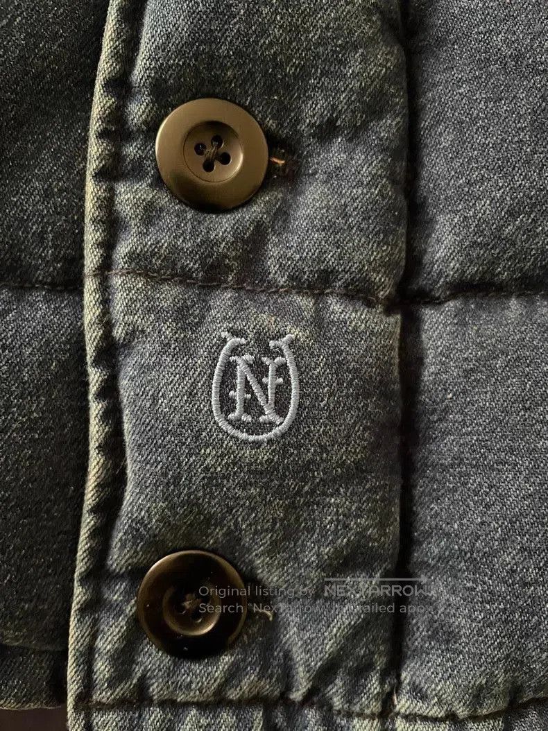 Neighborhood Neighborhood Indigo Dyed Down Vest M. Size US M / EU 48-50 / 2 - 4 Thumbnail
