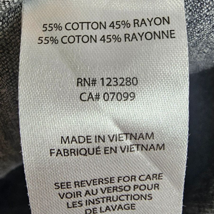 TravisMathew Travis Mathew Shirt Men M Gray Striped Button Flannel Grunge Size US M / EU 48-50 / 2 - 8 Thumbnail