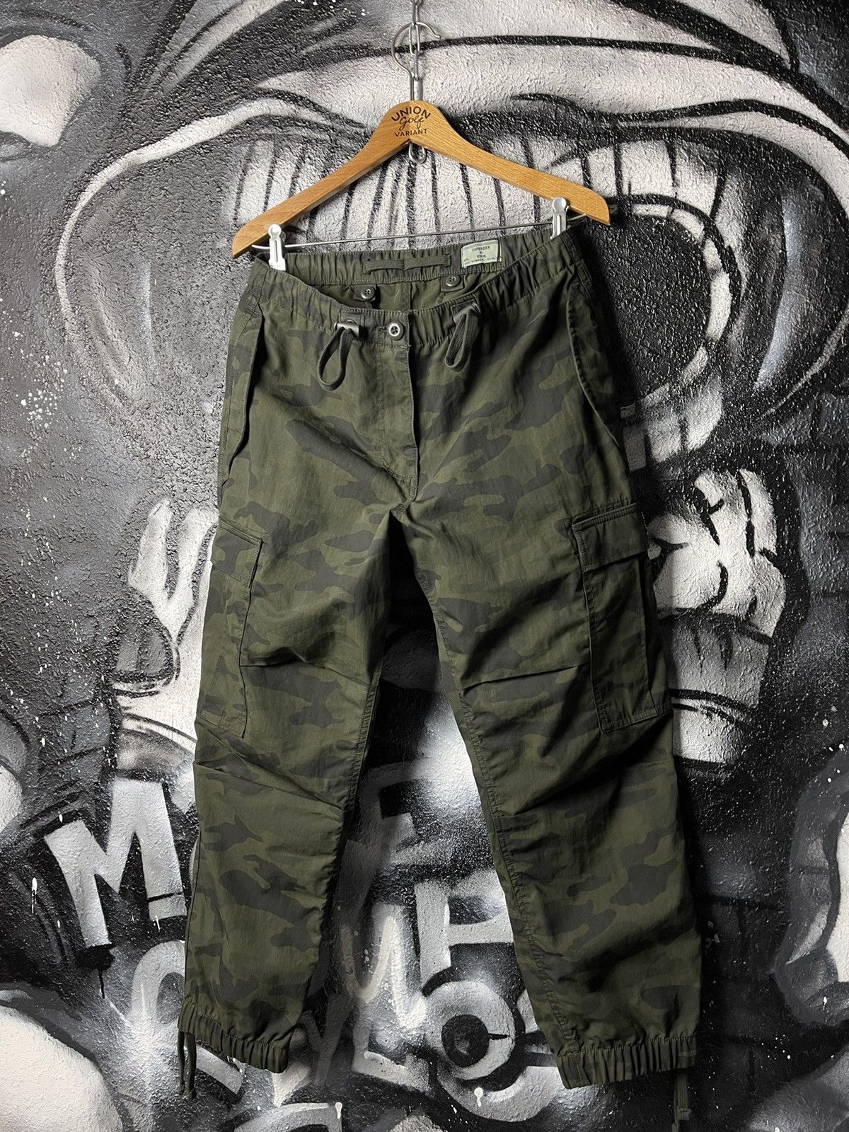 Superdry Y2K SuperDry Grip Camo Parachute Cargo Pants Women’s Size S/M Size 30" / US 8 / IT 44 - 8 Thumbnail