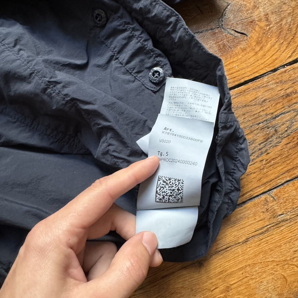 Stone Island NYLON SMERIGLIATO STONE ISLAND GHOST Size US S / EU 44-46 / 1 - 4 Thumbnail