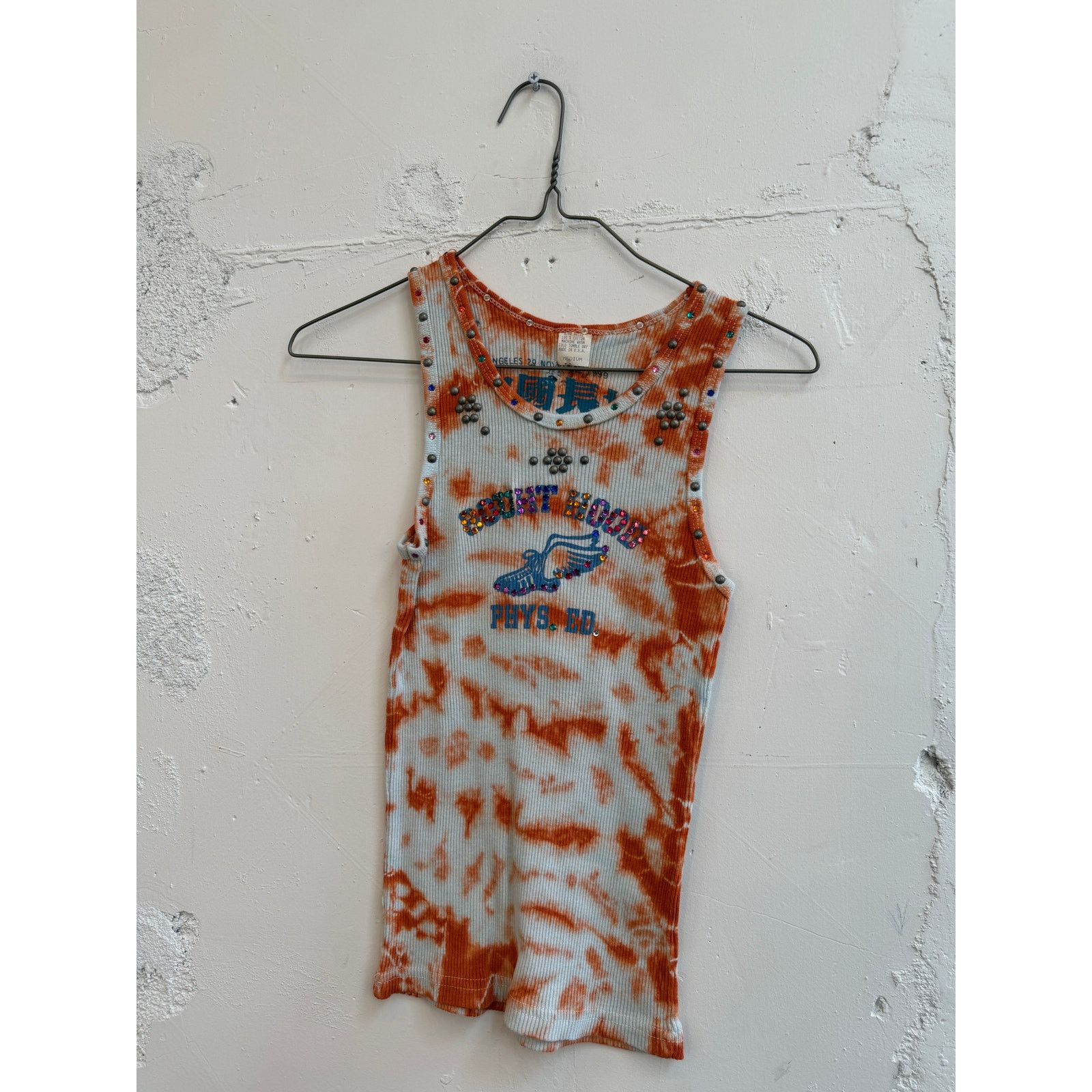 The Great China Wall Great China Wall x Hot Mess Tie Dye Studded Tank Top Size M / US 6-8 / IT 42-44 - 1 Thumbnail