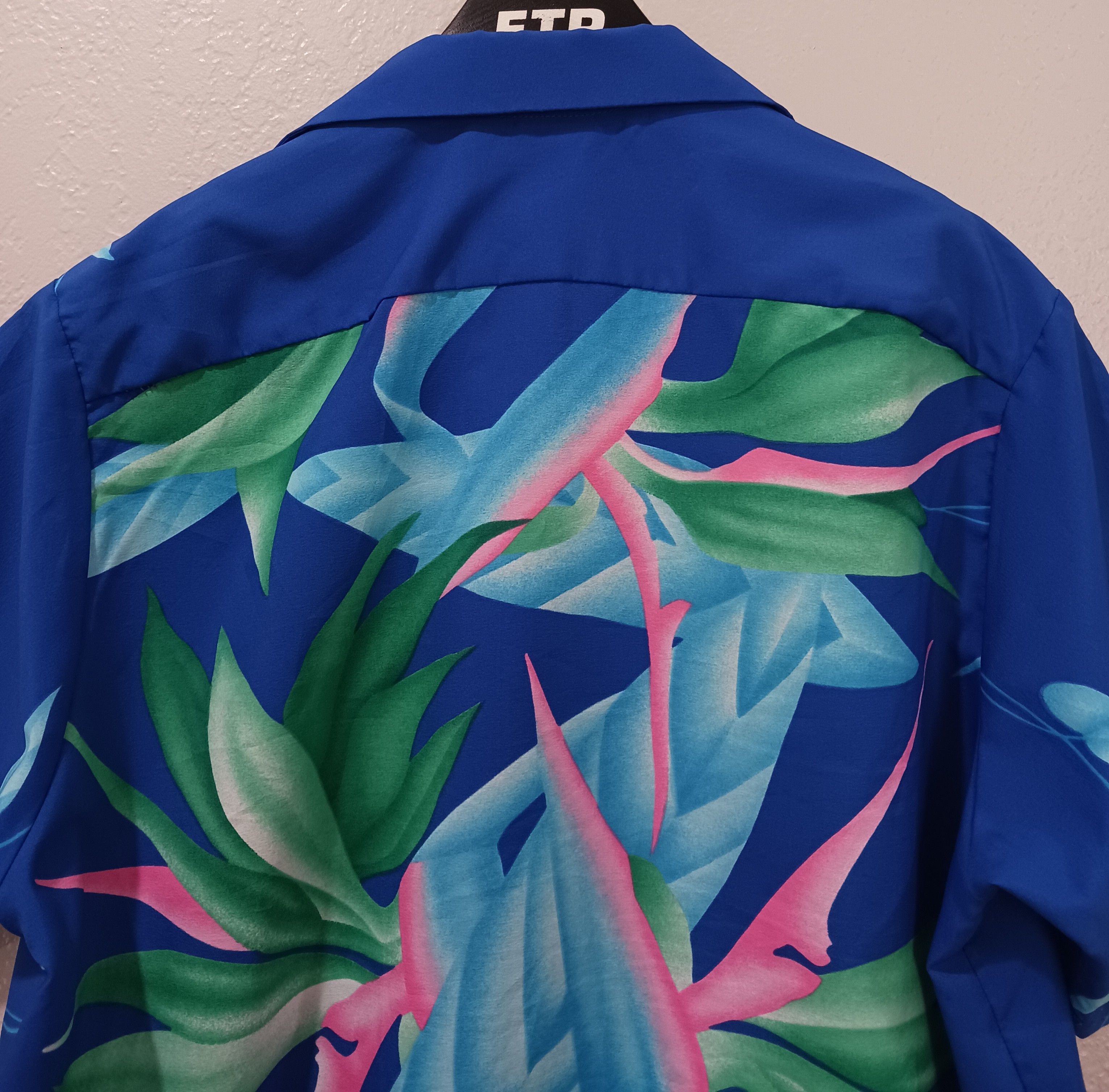Vintage Greenecastle Vintage 1970s Bird Of Paradise Floral Button Up Size US L / EU 52-54 / 3 - 4 Thumbnail