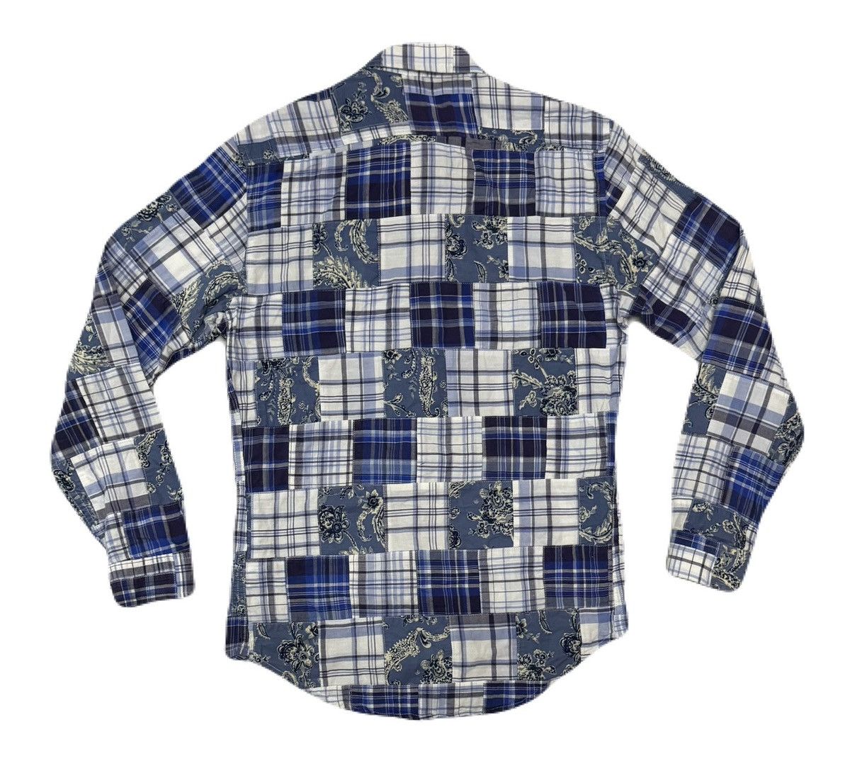 Zara ZARA Patchwork Button Ups Shirt Size US S / EU 44-46 / 1 - 2 Thumbnail