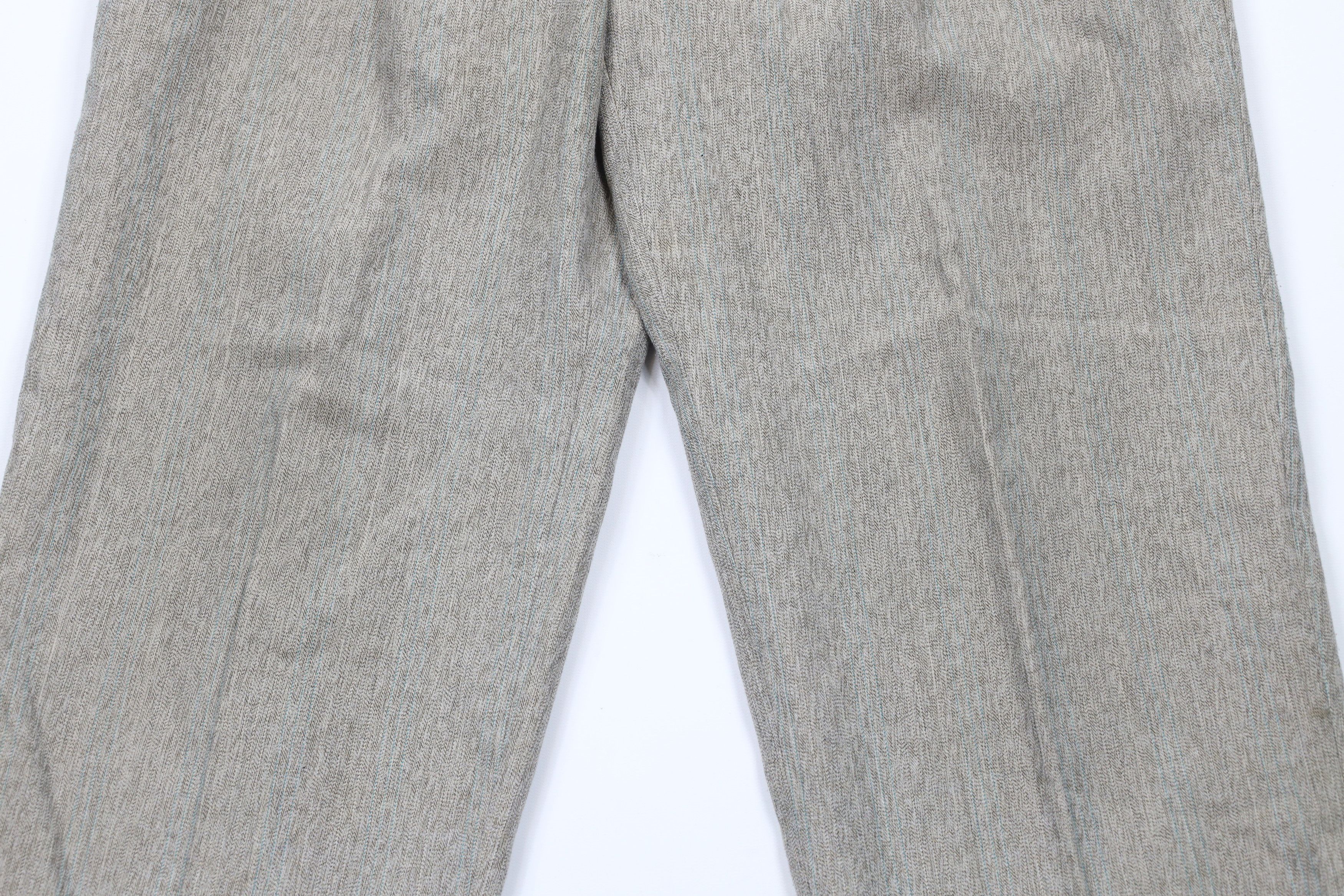 Vintage Vintage 90s Streetwear Pleated Cuffed Chino Pants Trousers Size US 32 / EU 48 - 3 Thumbnail
