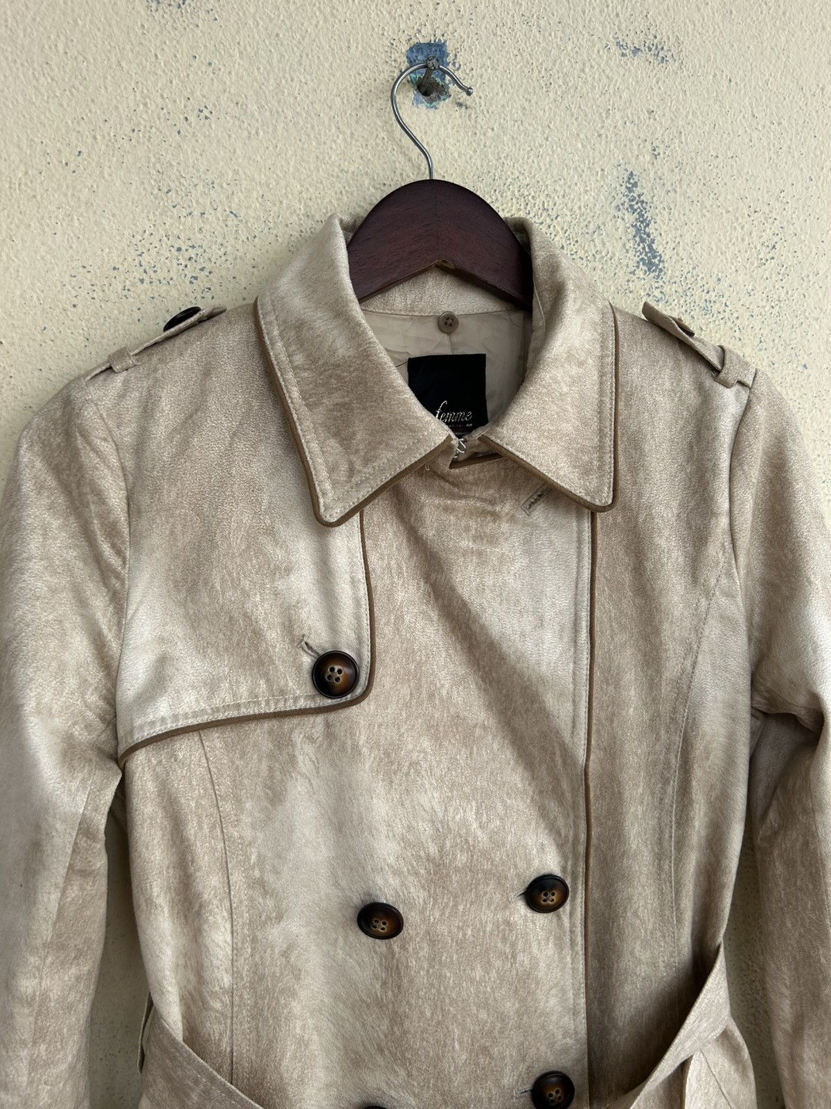 Tornado Mart Femme Tornado Mart Double Breasted Fur Jacket Size XS / US 0-2 / IT 36-38 - 7 Thumbnail