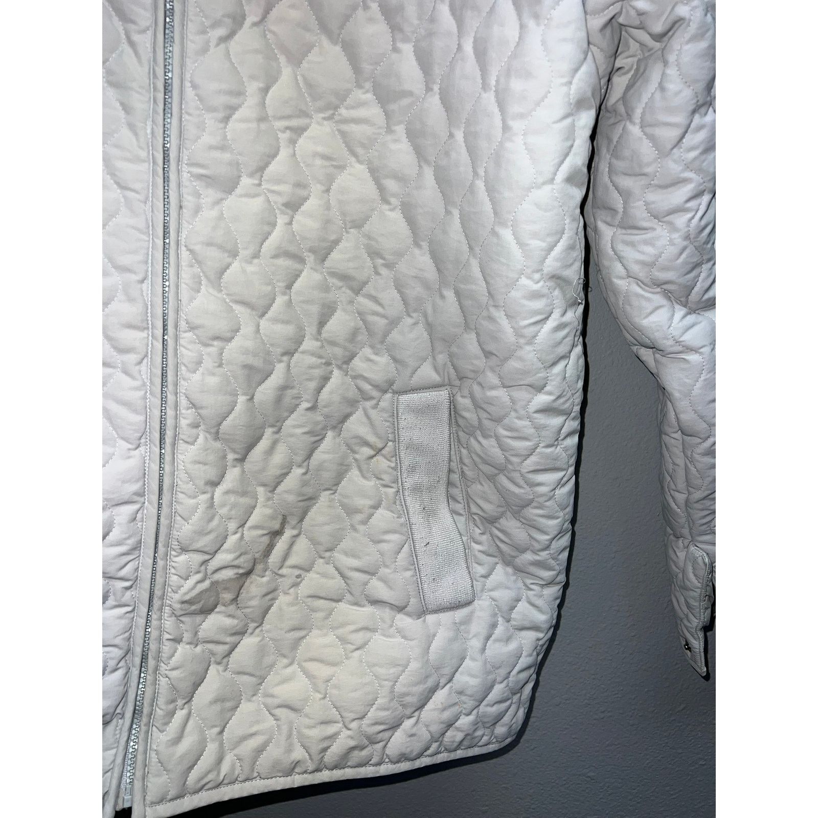 Vintage Rocawear Puffer Jacket Full Zip Quilted Roc Stained STAIN Size US XL / EU 56 / 4 - 7 Thumbnail