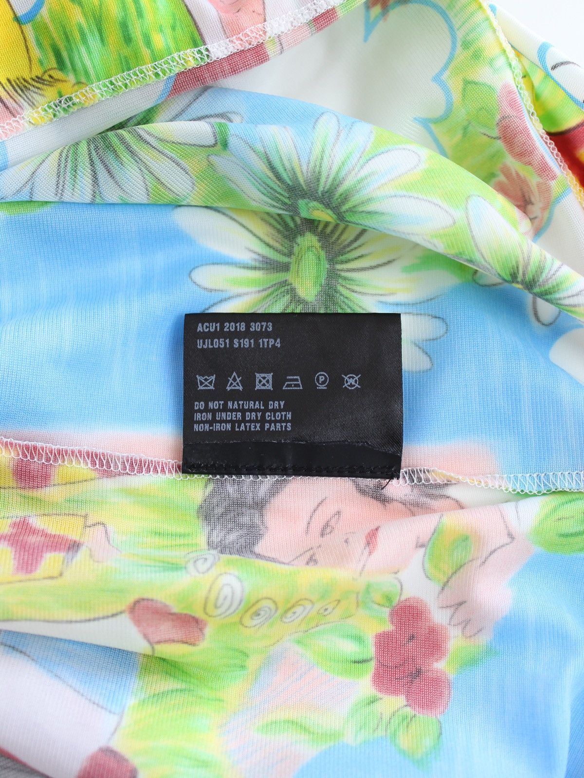 Prada Prada Ss’19 Flashback Print Turtleneck Jersey Top Longsleeve Size US XL / EU 56 / 4 - 12 Thumbnail