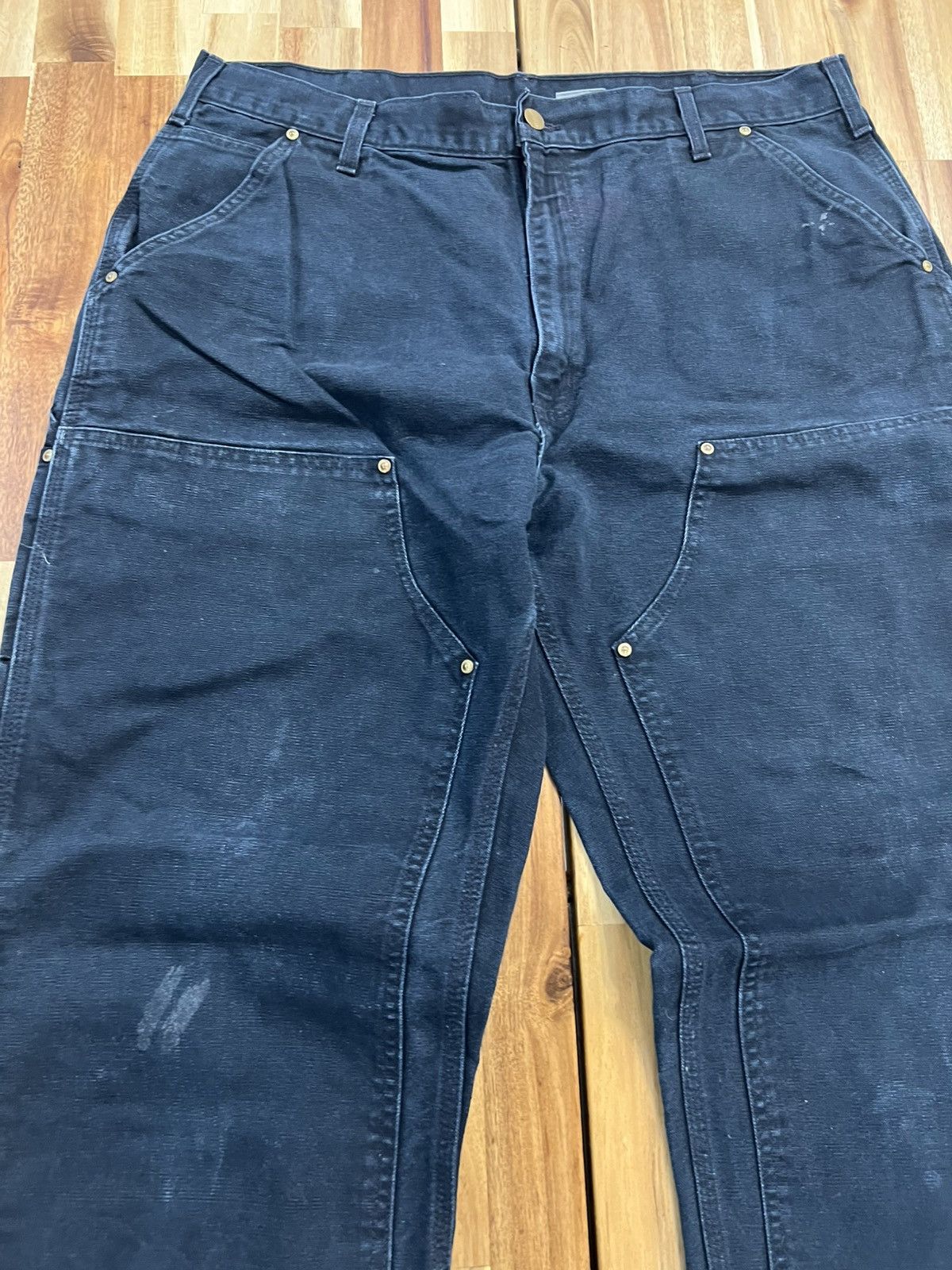 Carhartt Vintage Carhartt Double Knee Denim Jeans Size US 38 / EU 54 - 2 Thumbnail