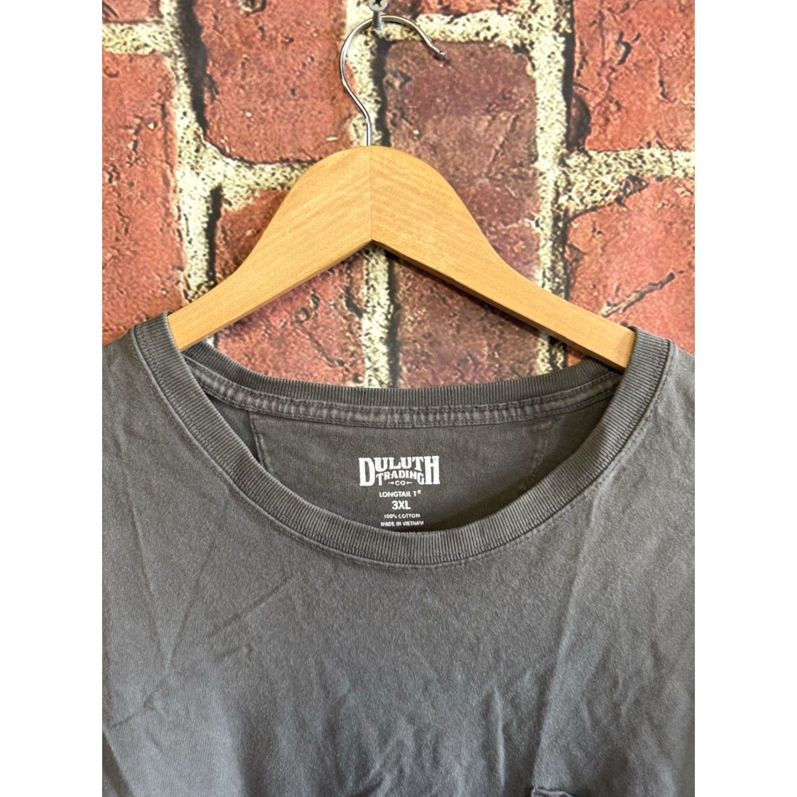 CO Duluth Trading Co Mens Gray Short Sleeve T-shirt 3XL Tall Shirt Mens Gray Short Sleeve T-Shirt 3XL Tall Size US XXL / EU 58 / 5 - 3 Thumbnail