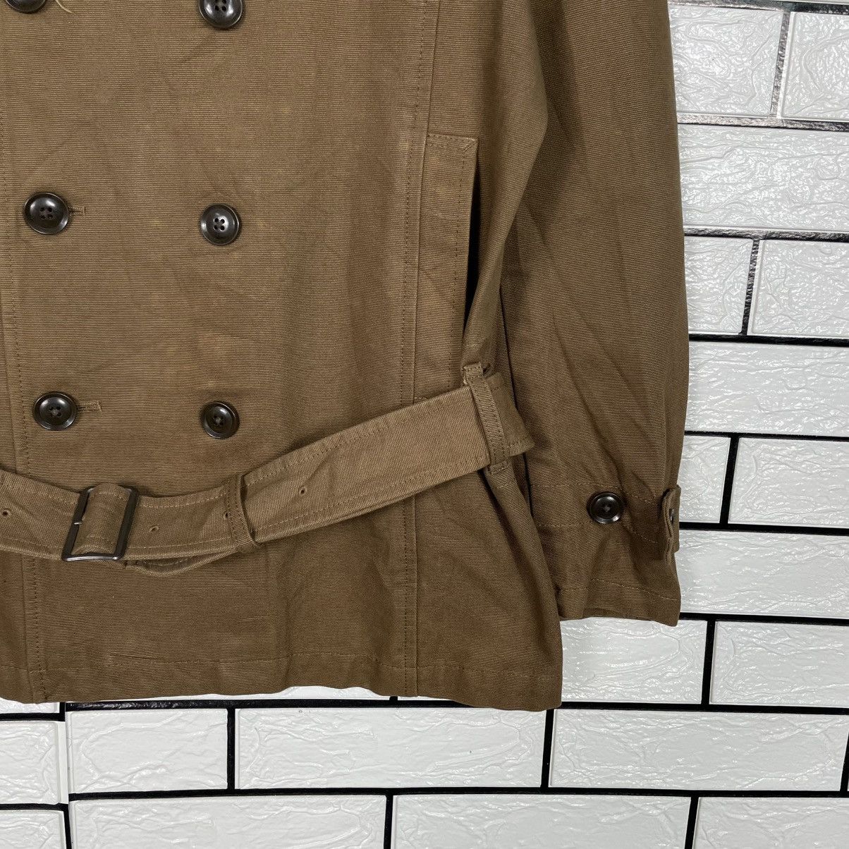 Boycott Boycott Double Breasted Brown Jacket Size US M / EU 48-50 / 2 - 4 Thumbnail