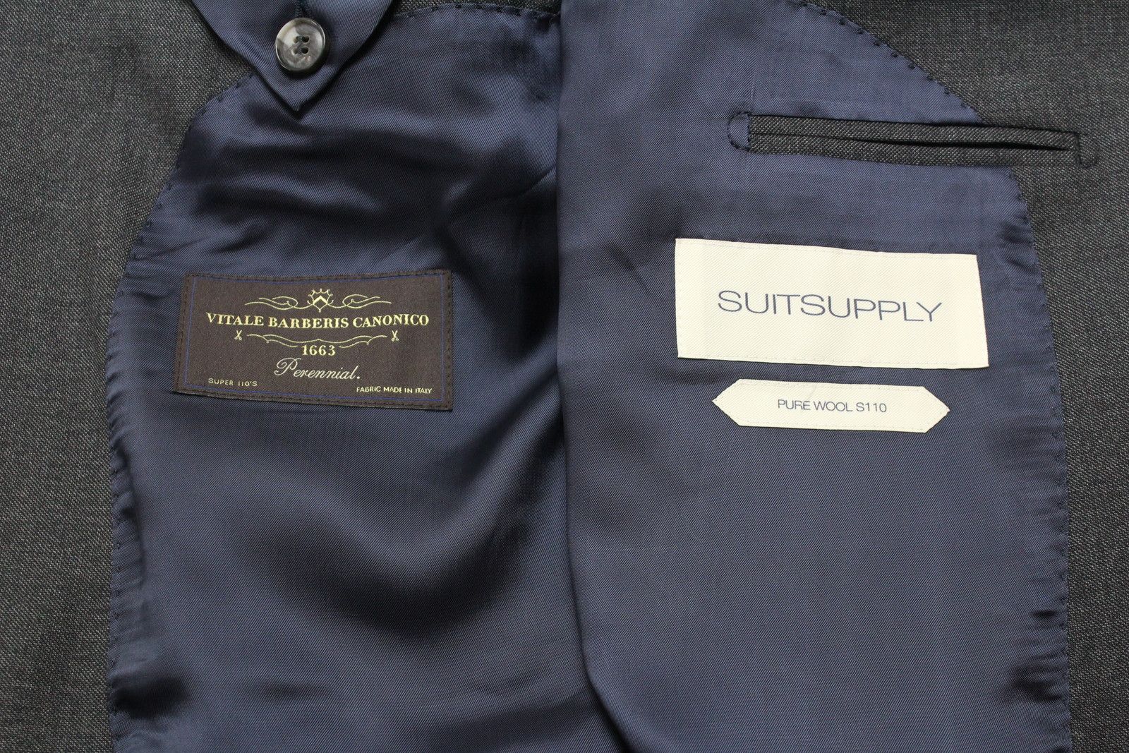 Suitsupply SUITSUPPLY Washington Notch Lapel Suit Men's UK 46 / UK 40 Size 40R - 7 Thumbnail
