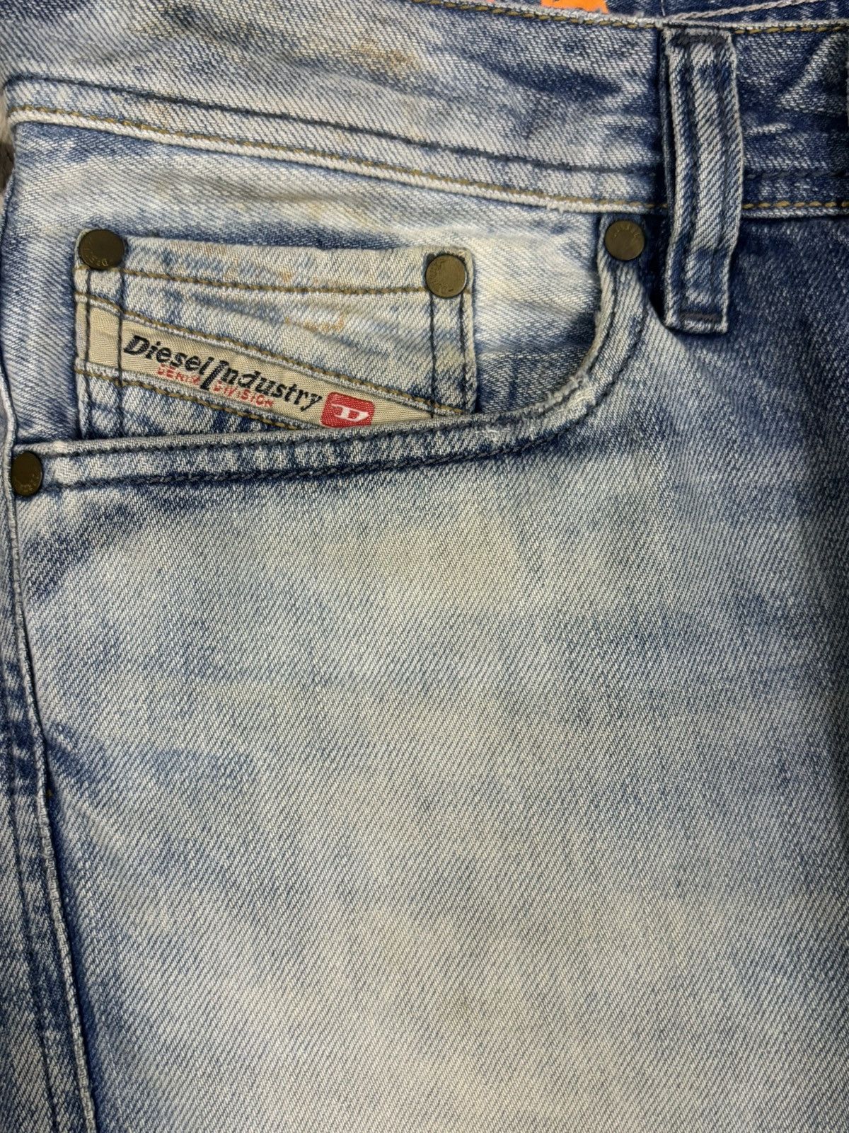 Diesel Vintage Diesel Viker-R-Box Dirty New Age Mud Wash Jeans Size US 32 / EU 48 - 4 Thumbnail