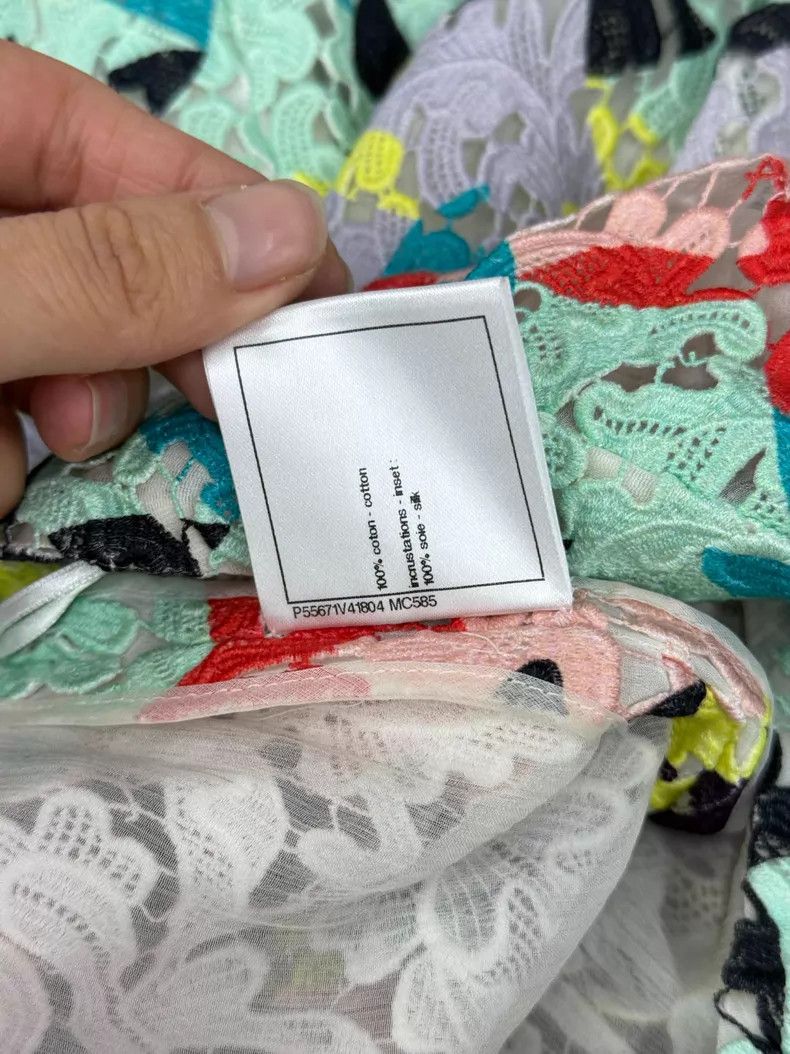 Chanel Chanel Cuban series colorful skirt Size 42" / US 20 - 7 Thumbnail