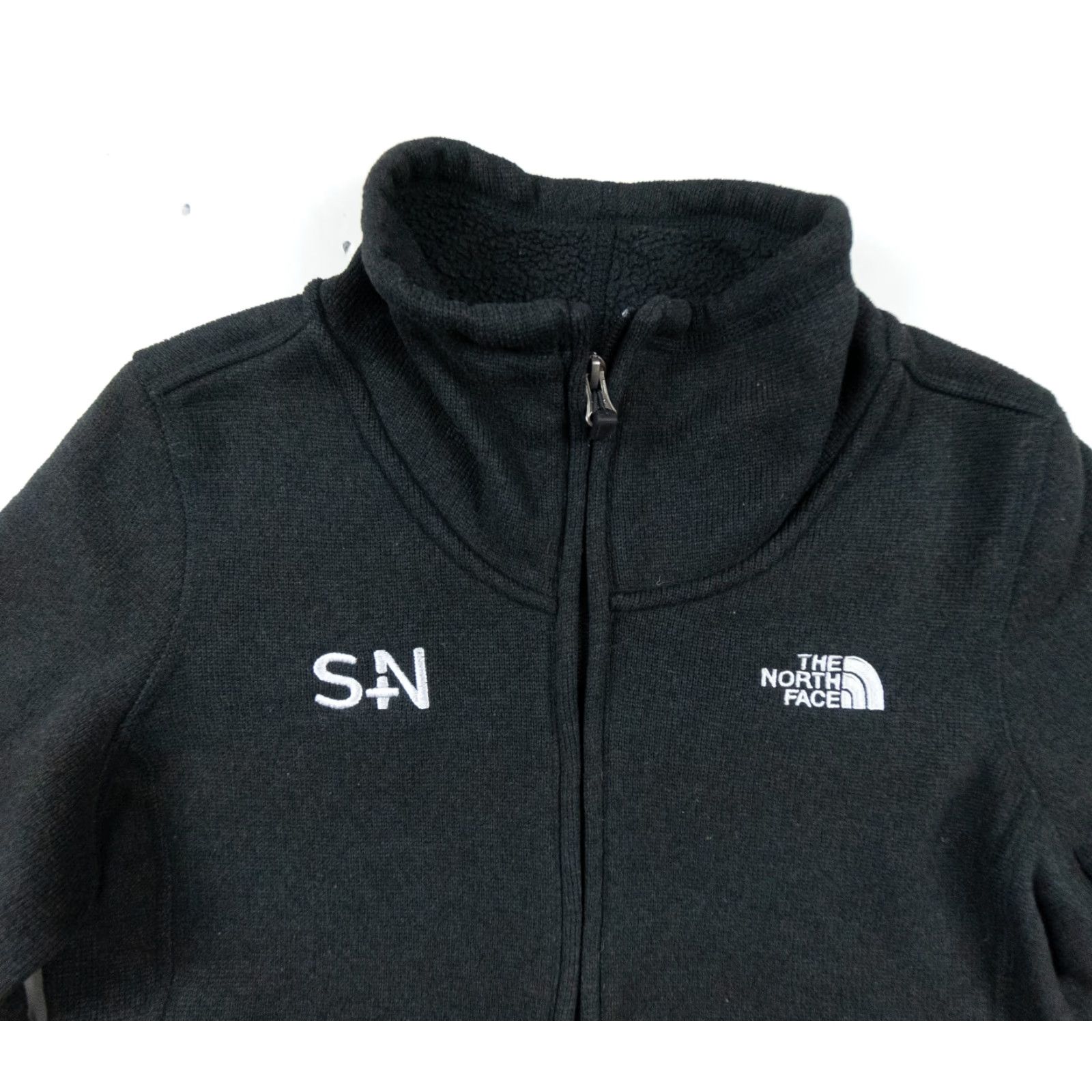 The North Face The North Face Women’s Canyon Flats Fleece Jacket Small Black Casual Outdoor Mid-Length Zip Full Zip Embroidered Logo fittings: None Size S / US 4 / IT 40 - 2 Thumbnail