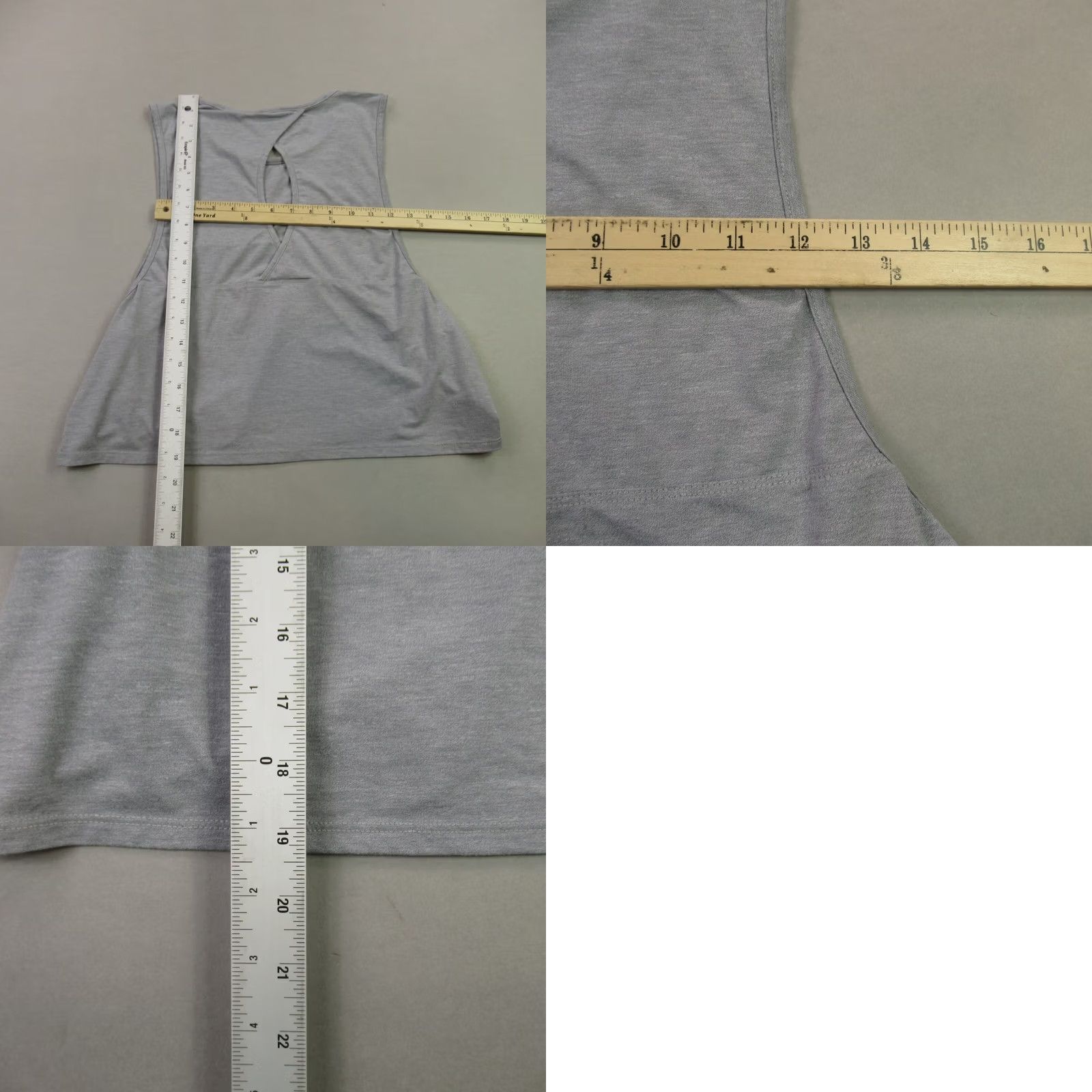 The North Face North Face Shirt Womens Large Sleeveless Lightweight Casual Workout Gray Size L / US 10 / IT 46 - 8 Thumbnail