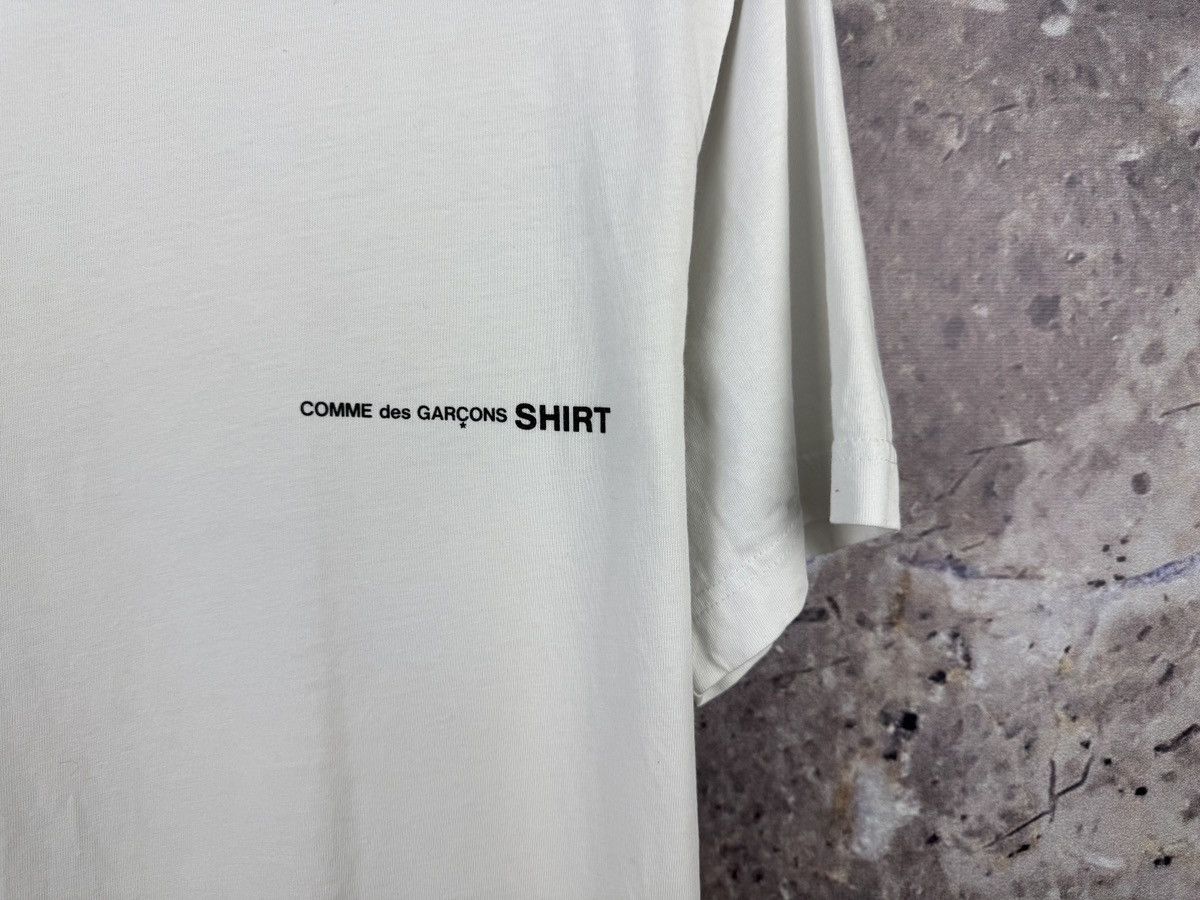 Comme des Garcons SHIRT T-Shirt Comme des Garsons Shirt White Size X (fits like M) Size US M / EU 48-50 / 2 - 5 Thumbnail