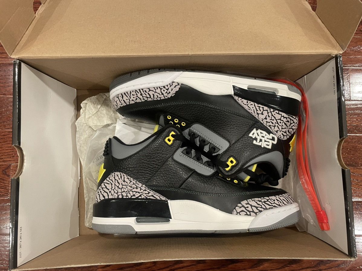 Jordan Brand 100% Authentic Jordan 3 Pitcrew lll Promo Players Pair sz 9 Size US 9 / EU 42 - 21 Thumbnail