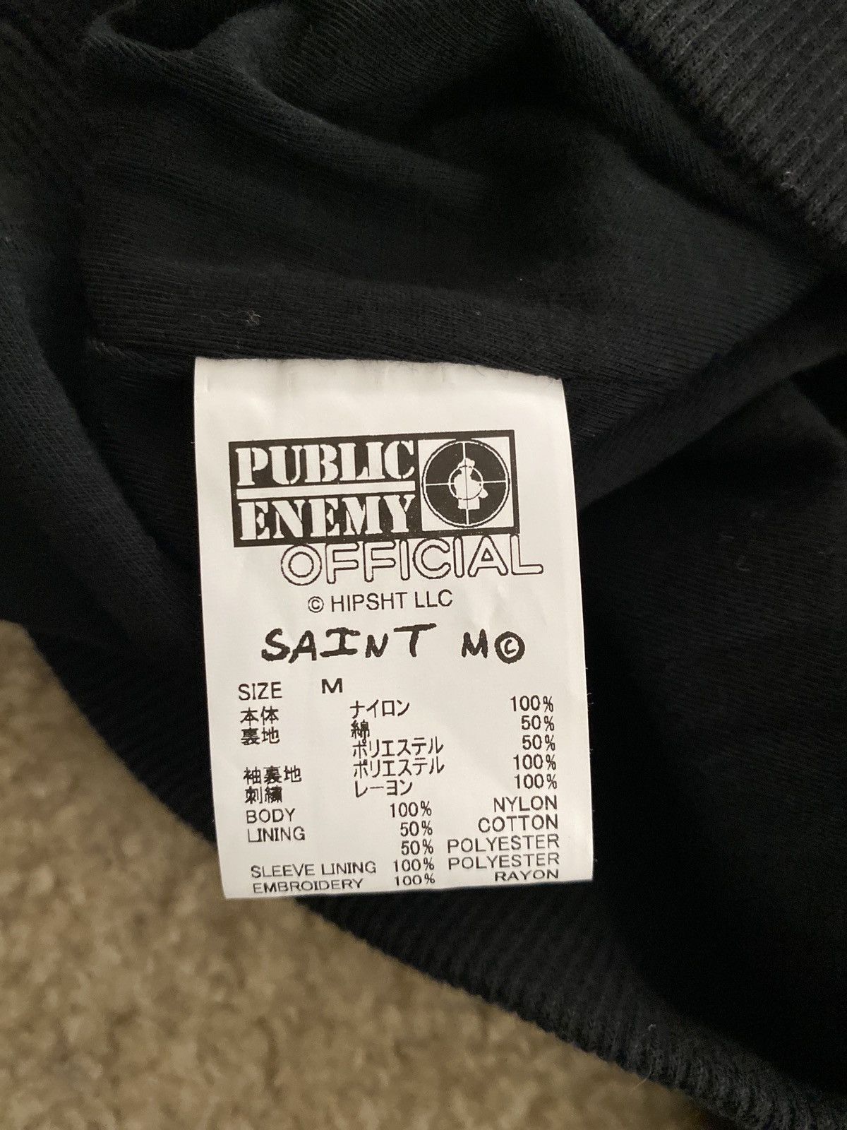 Saint Michael Saint Michael Public Enemy Black Pullover Size US M / EU 48-50 / 2 - 5 Thumbnail