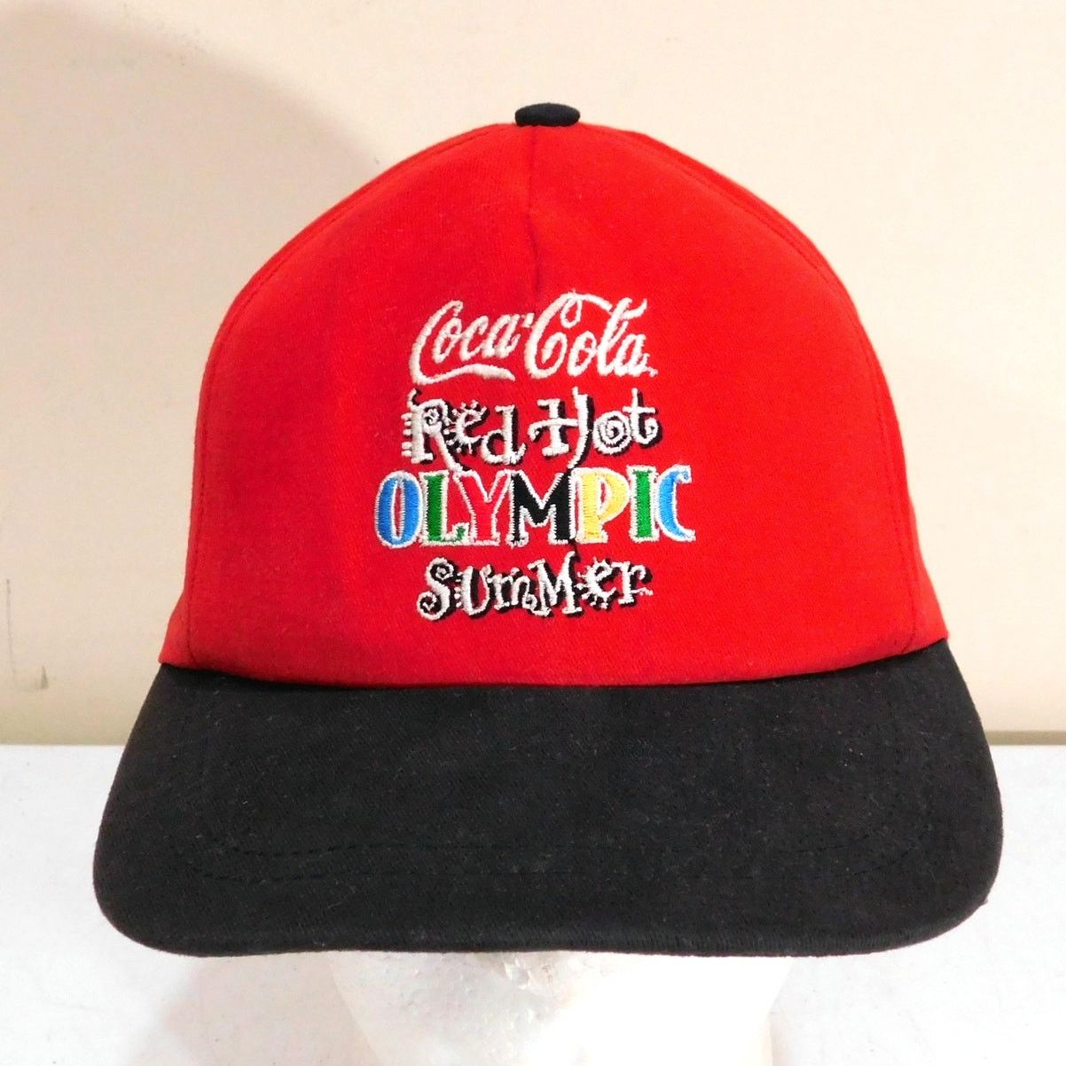 Starter Starter Coca Cola Hat Atlanta 1996 Olympics Washed Reshaped Size ONE SIZE - 1 Thumbnail
