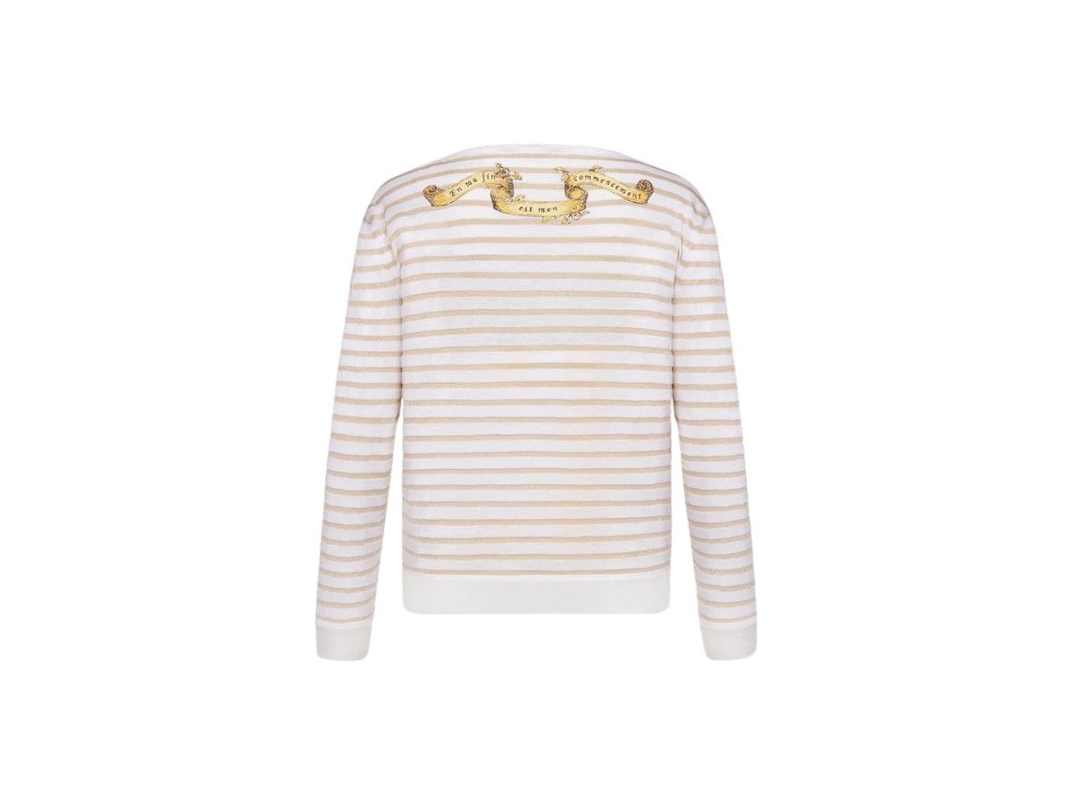 Dior o1bcso1str0126 Sweaters in White Size L / US 10 / IT 46 - 2 Thumbnail