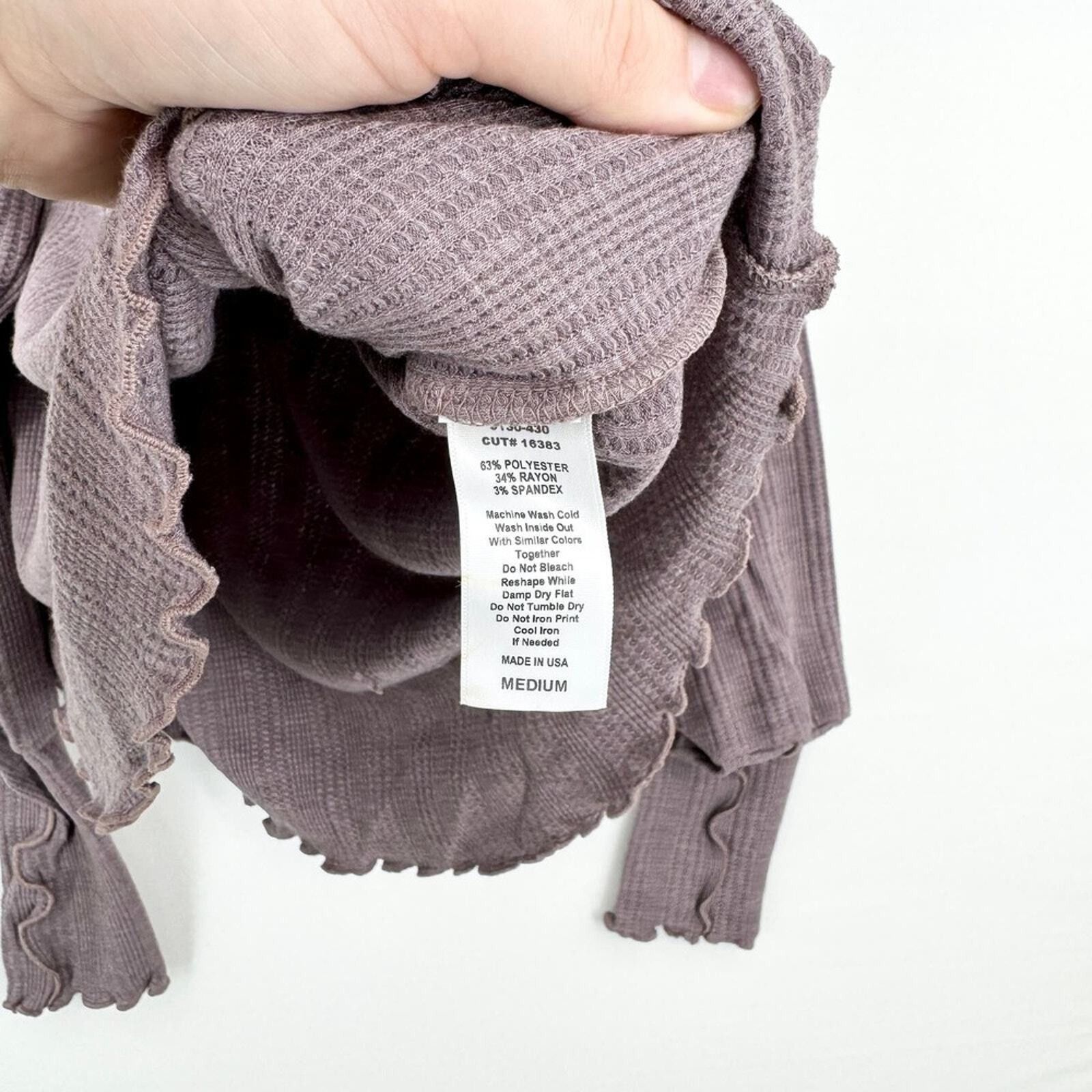 Other Project Social T Sweater Size Medium Wide Neck Waffle Knit Size M / US 6-8 / IT 42-44 - 4 Thumbnail