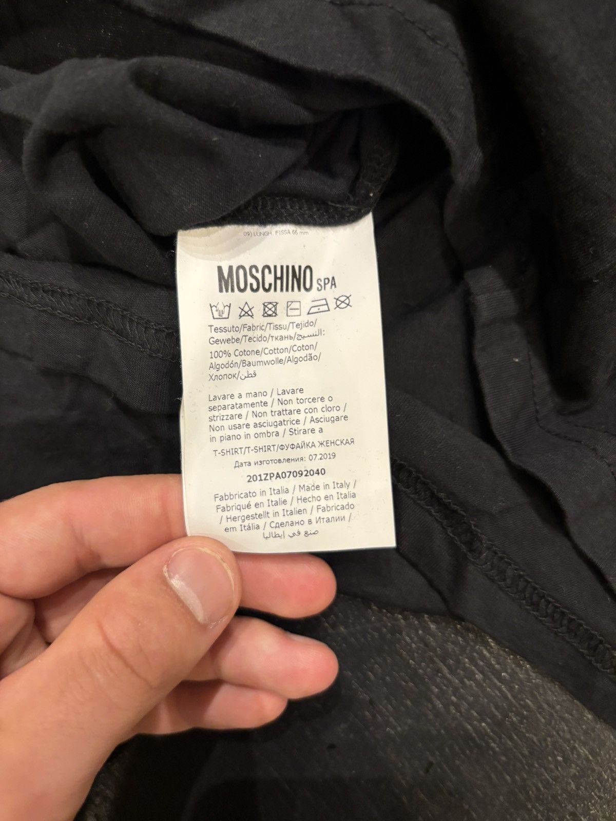 Moschino Moschino Couture Tee Size US M / EU 48-50 / 2 - 5 Thumbnail