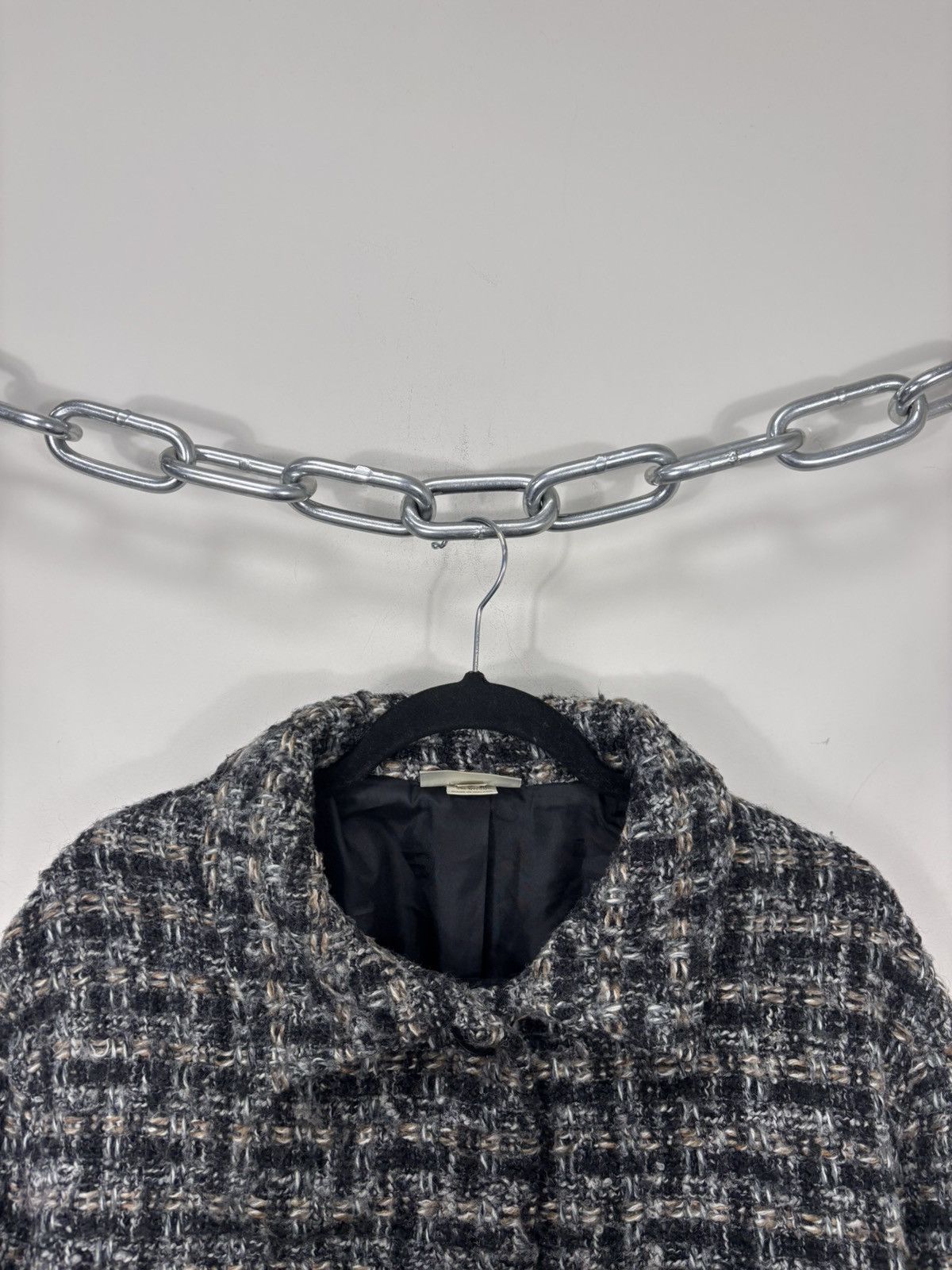 Other Vintage Weave Of The Irish Women’s Wool Blend Tweed Jacket Size L / US 10 / IT 46 - 16 Thumbnail