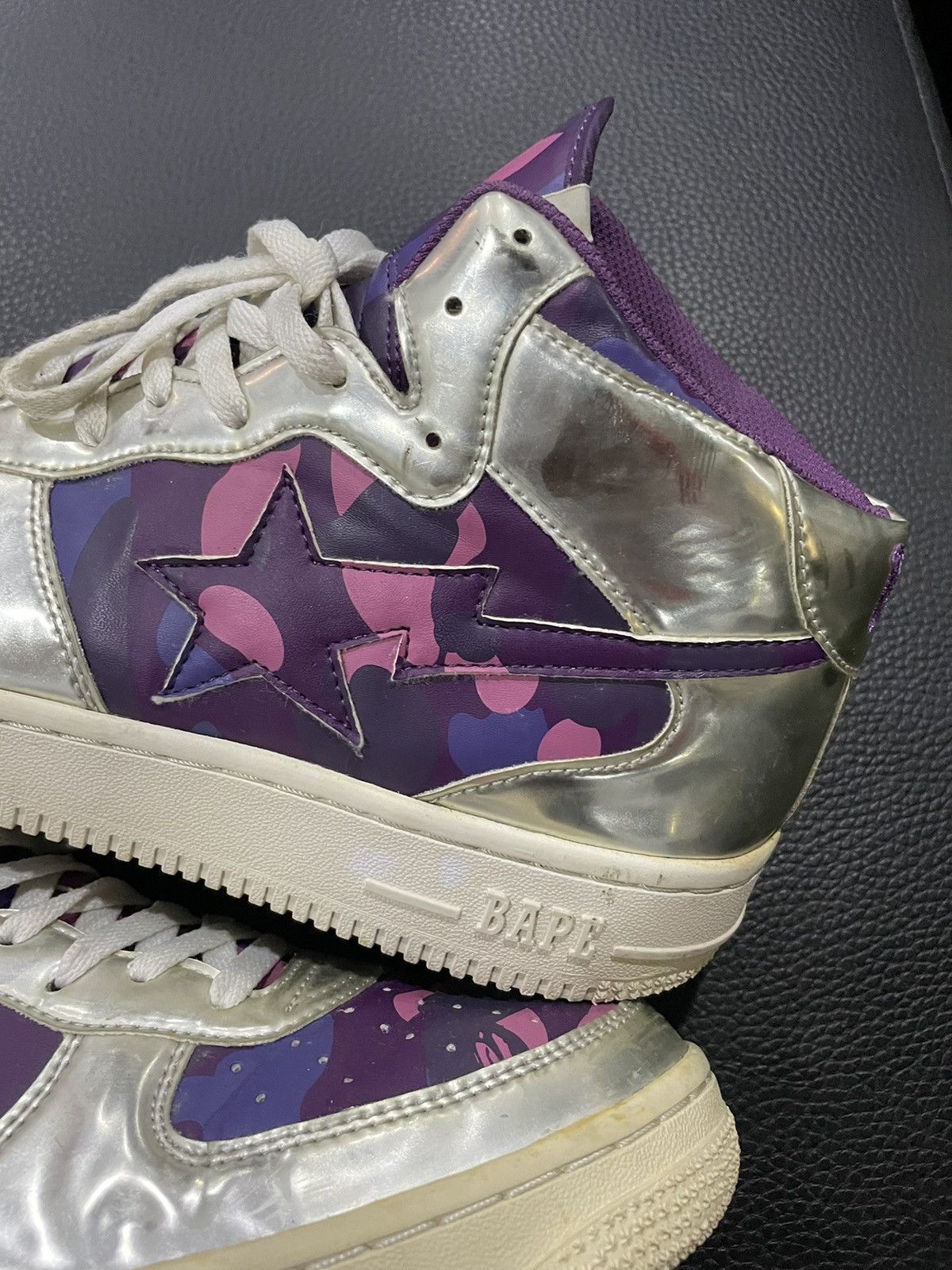 Bape BAPESTA MID (2016) Size US 9 / EU 42 - 3 Thumbnail