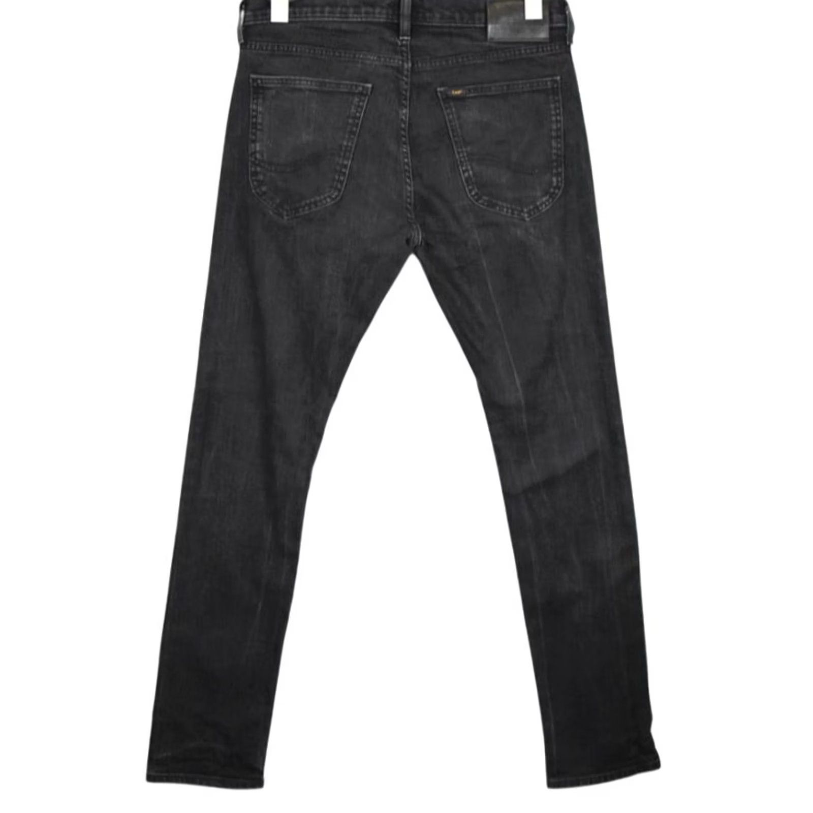 Lee Lee Luke Jeans Men's Slim Fit Gray Denim Pants W31/L32 Zip Fly Size US 31 - 2 Thumbnail