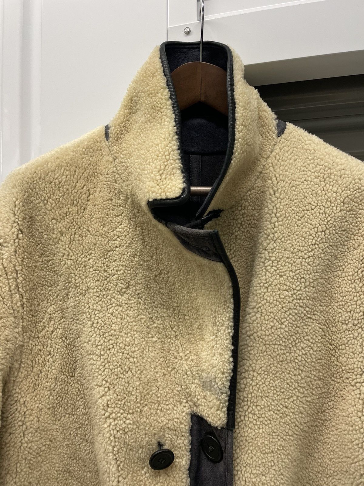 Balenciaga Balenciaga Reversible Shearling Fur and Suede Jacket Size US L / EU 52-54 / 3 - 2 Thumbnail