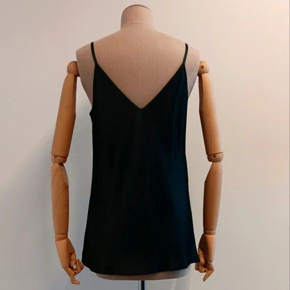 Lafayette 148 LAFAYETTE148 NEW YORK Silk Green Charmeuse Bias Tank- (MDS) Size S / US 4 / IT 40 - 7 Thumbnail