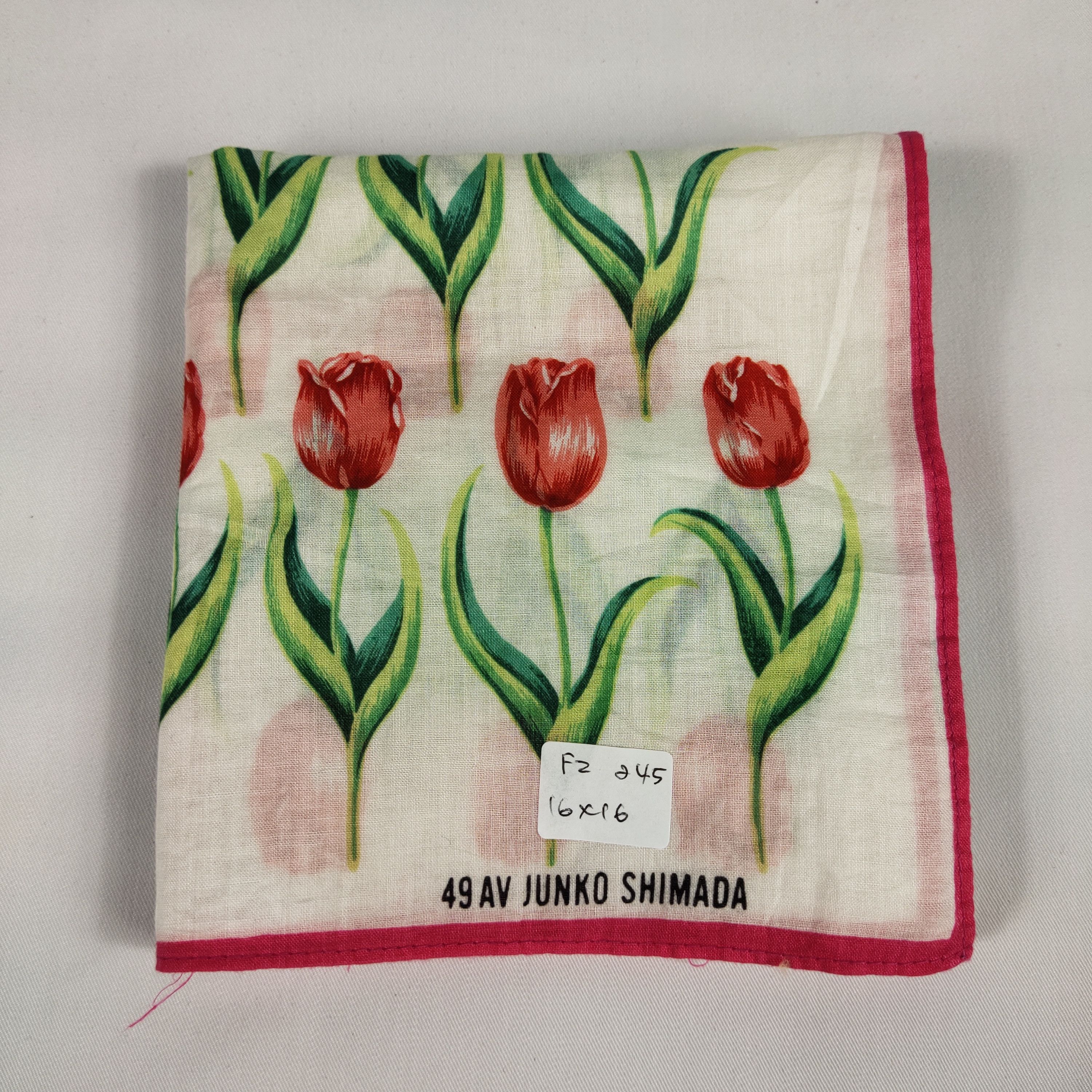 Junko Shimada × Vintage Junko Shimada Handkerchief / Neckerchief / Bandana FZ245 Size ONE SIZE - 2 Thumbnail