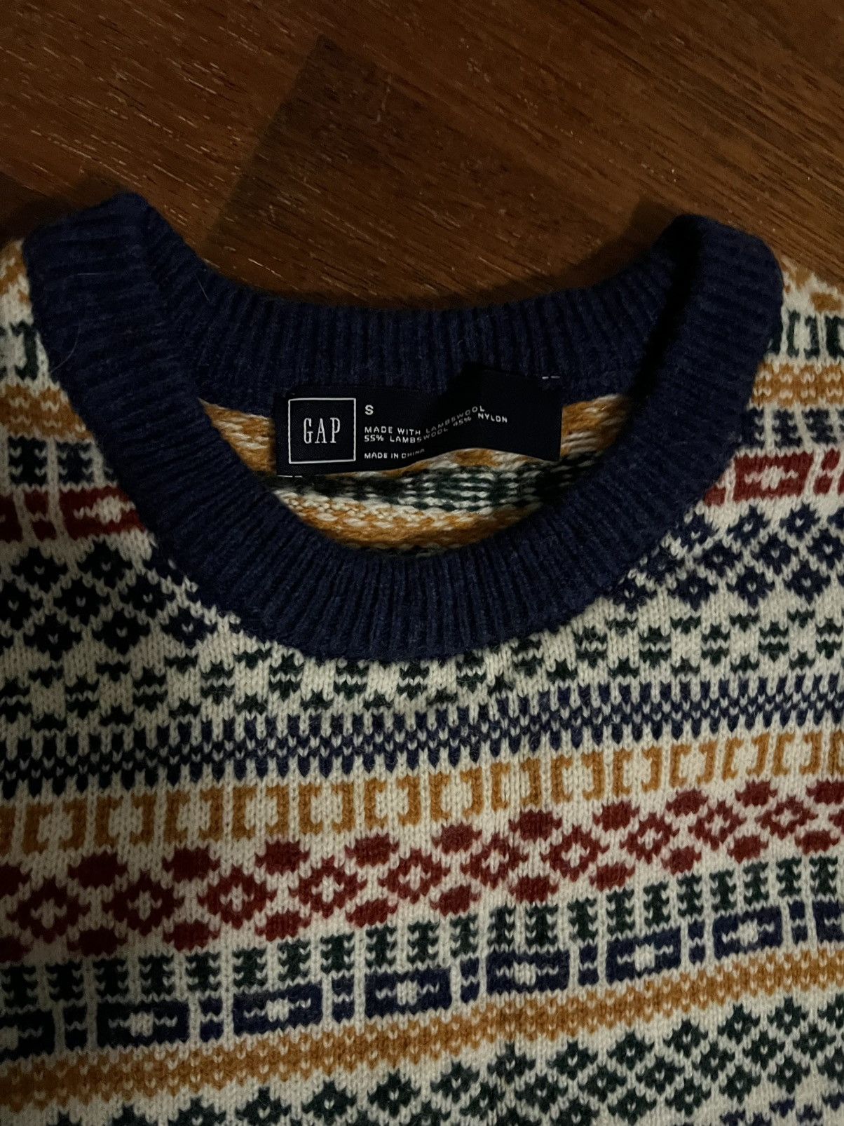 Vintage Gap wool blend sweater small Size US S / EU 44-46 / 1 - 2 Thumbnail